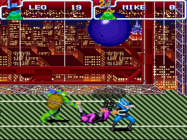 اسکرین شات 5 بازی لاکپشتهای نینجا:4