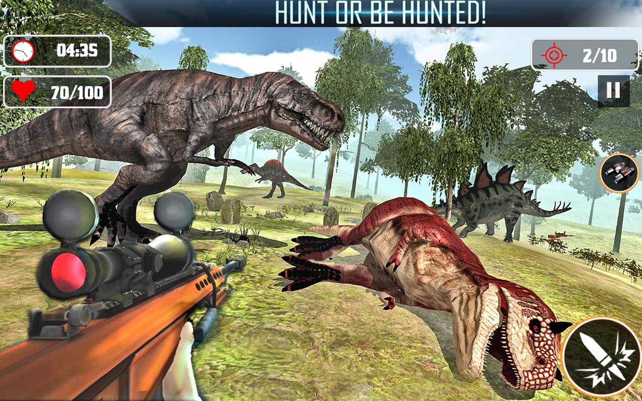 اسکرین شات 1 بازی Dino Games - 3D Hunting Games