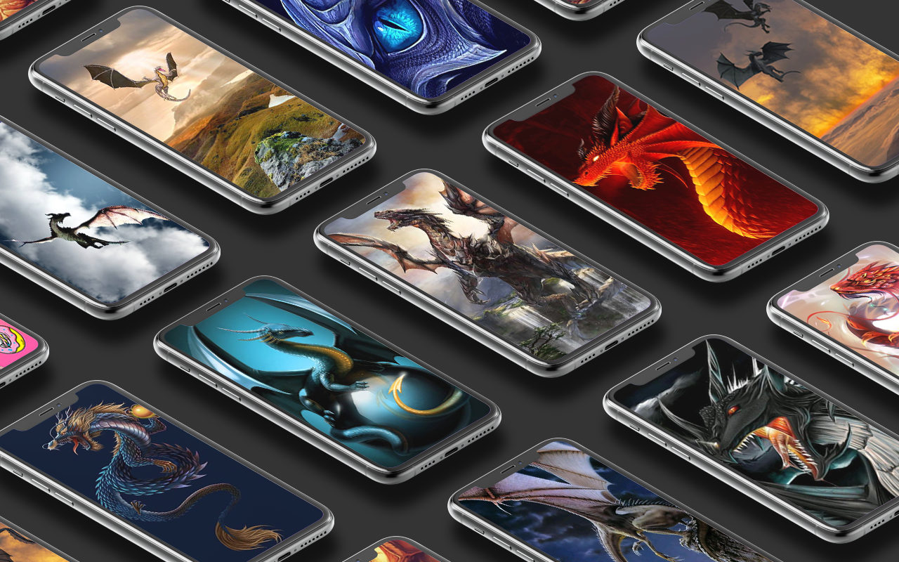 اسکرین شات 1 برنامه Dragon Wallpaper