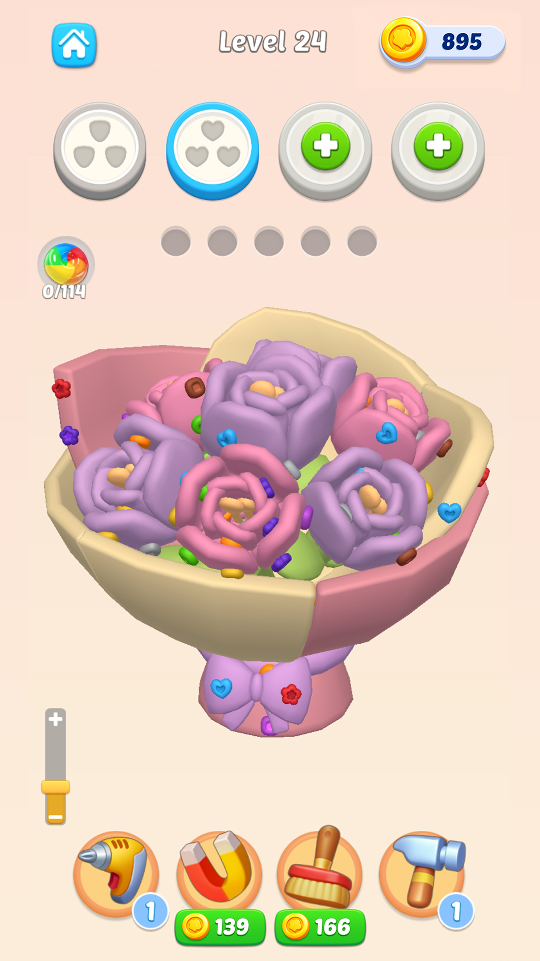 اسکرین شات 1 بازی Happy Merge Seaside:Blast ASMR