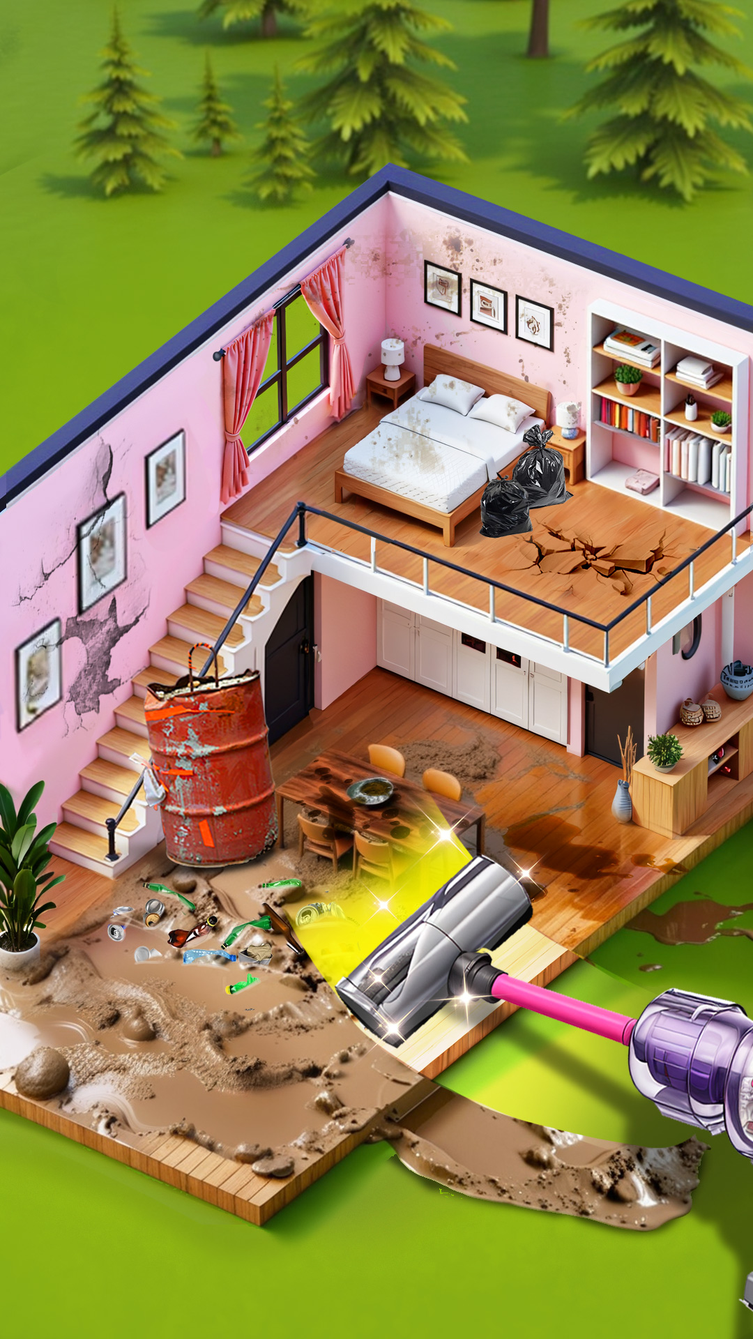 اسکرین شات 4 بازی Merge Home Master