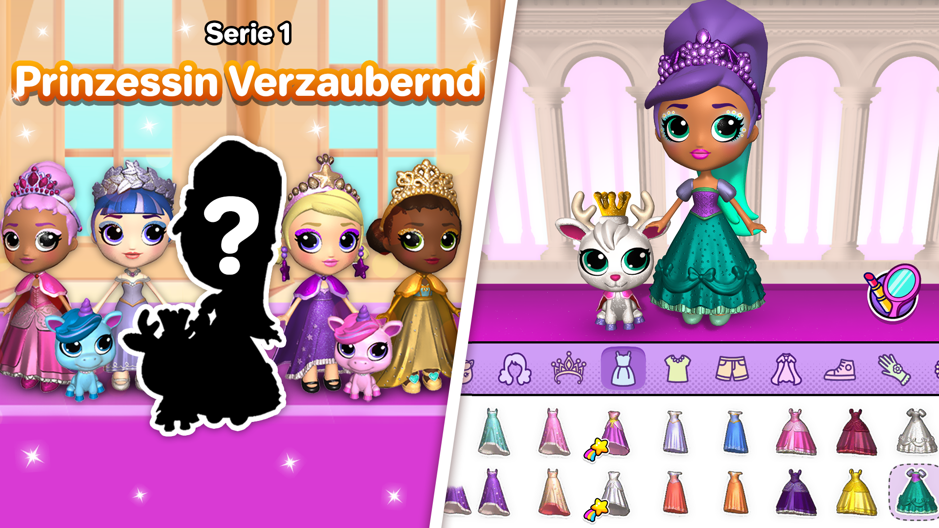 اسکرین شات 4 برنامه Go! Dolliz: 3D Puppen Anziehen