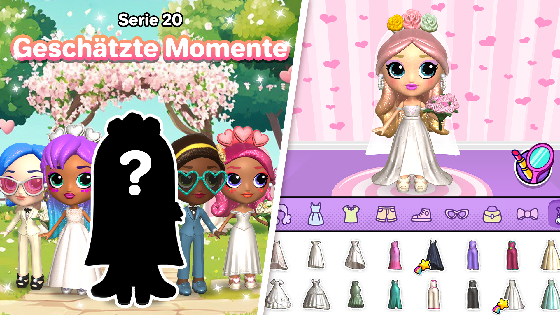 اسکرین شات 3 برنامه Go! Dolliz: 3D Puppen Anziehen
