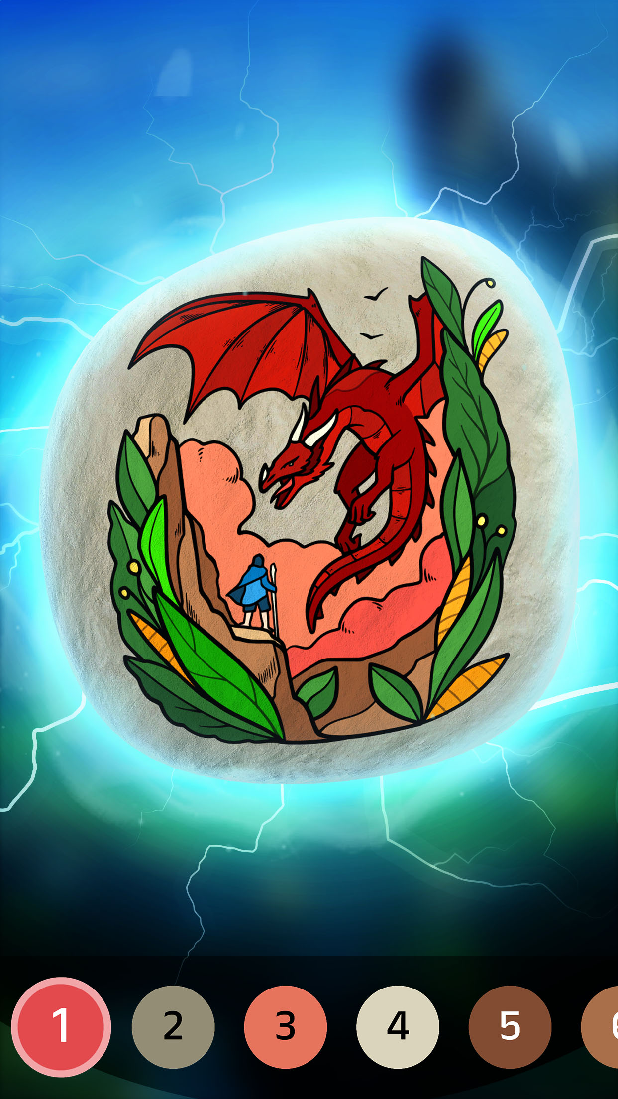 اسکرین شات 5 بازی Rock Art - 3D Color by Number