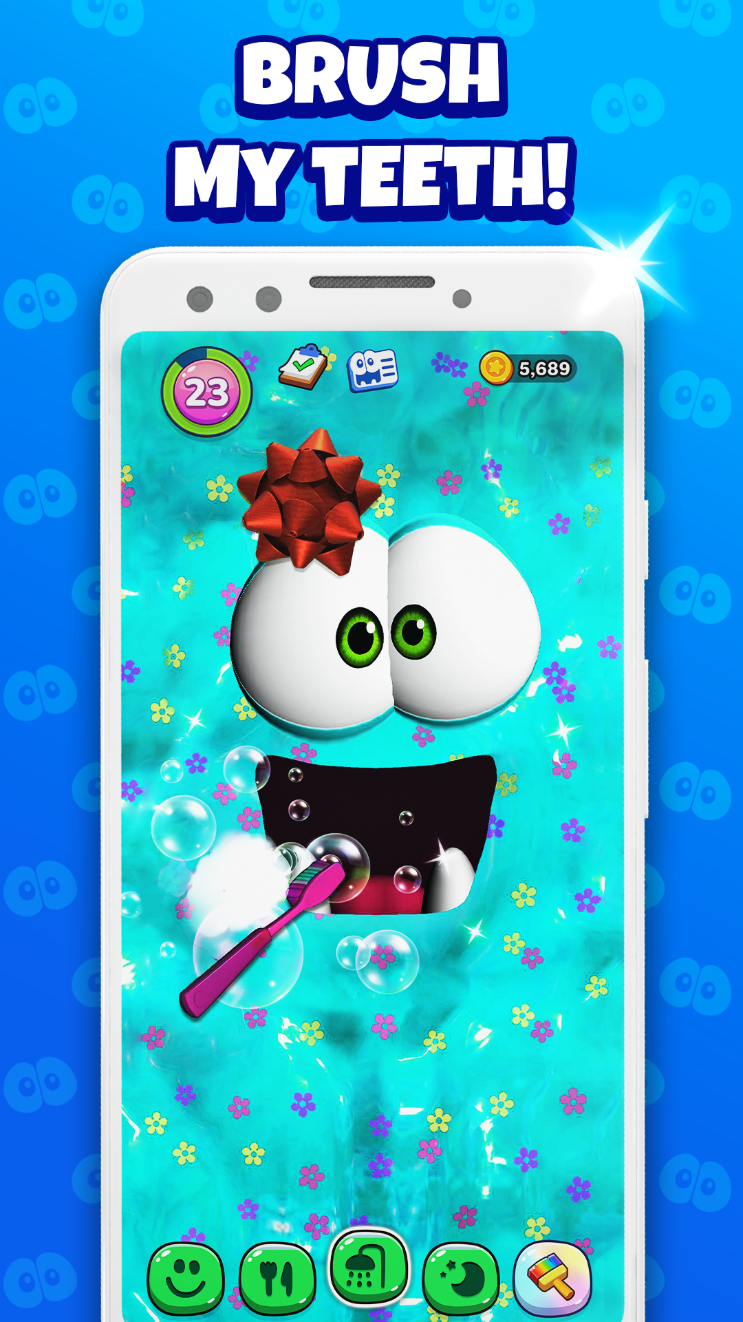 اسکرین شات 3 بازی Bruno – My Talking Slime Pet