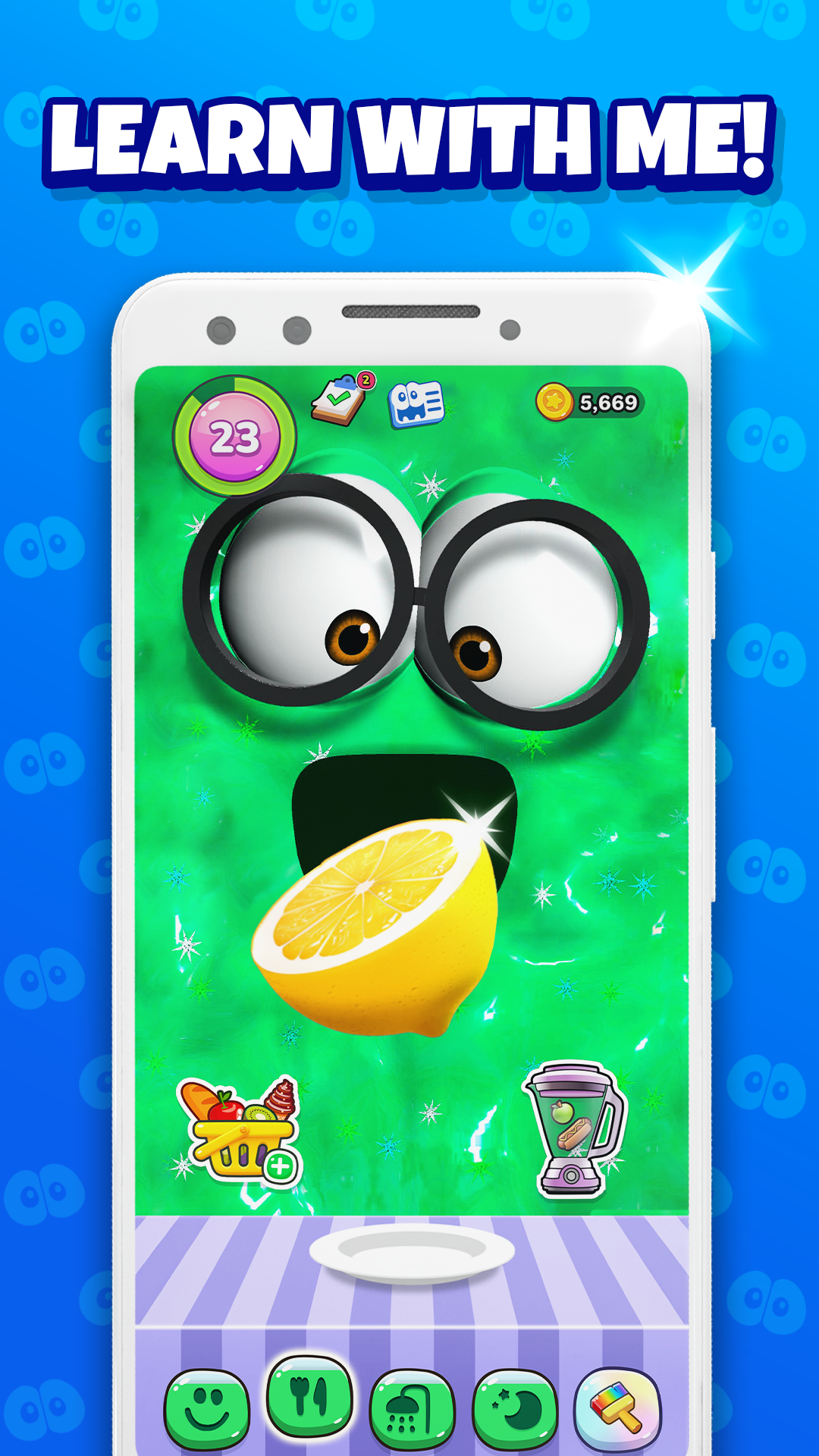 اسکرین شات 7 بازی Bruno – My Talking Slime Pet