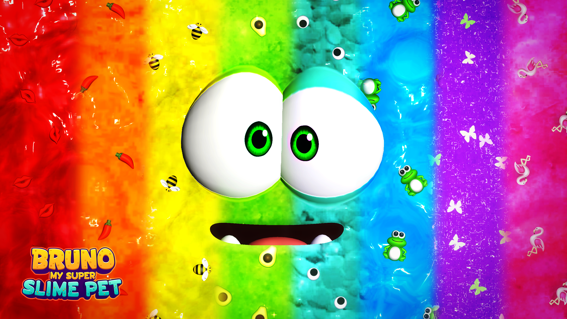 اسکرین شات 1 بازی Bruno -  My Talking Slime Pet