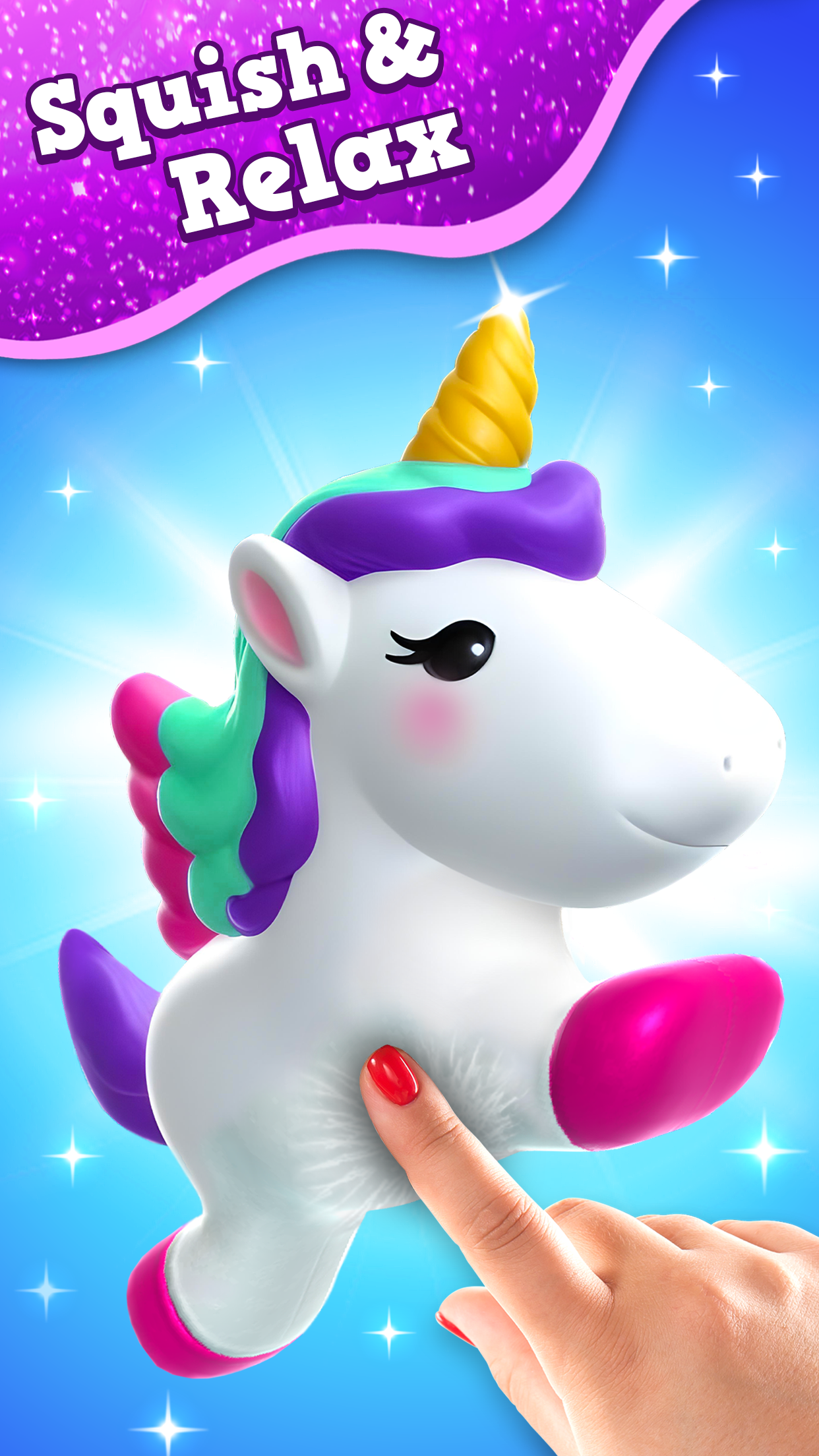 اسکرین شات 4 برنامه Squishy Magic: 3D Toy Coloring