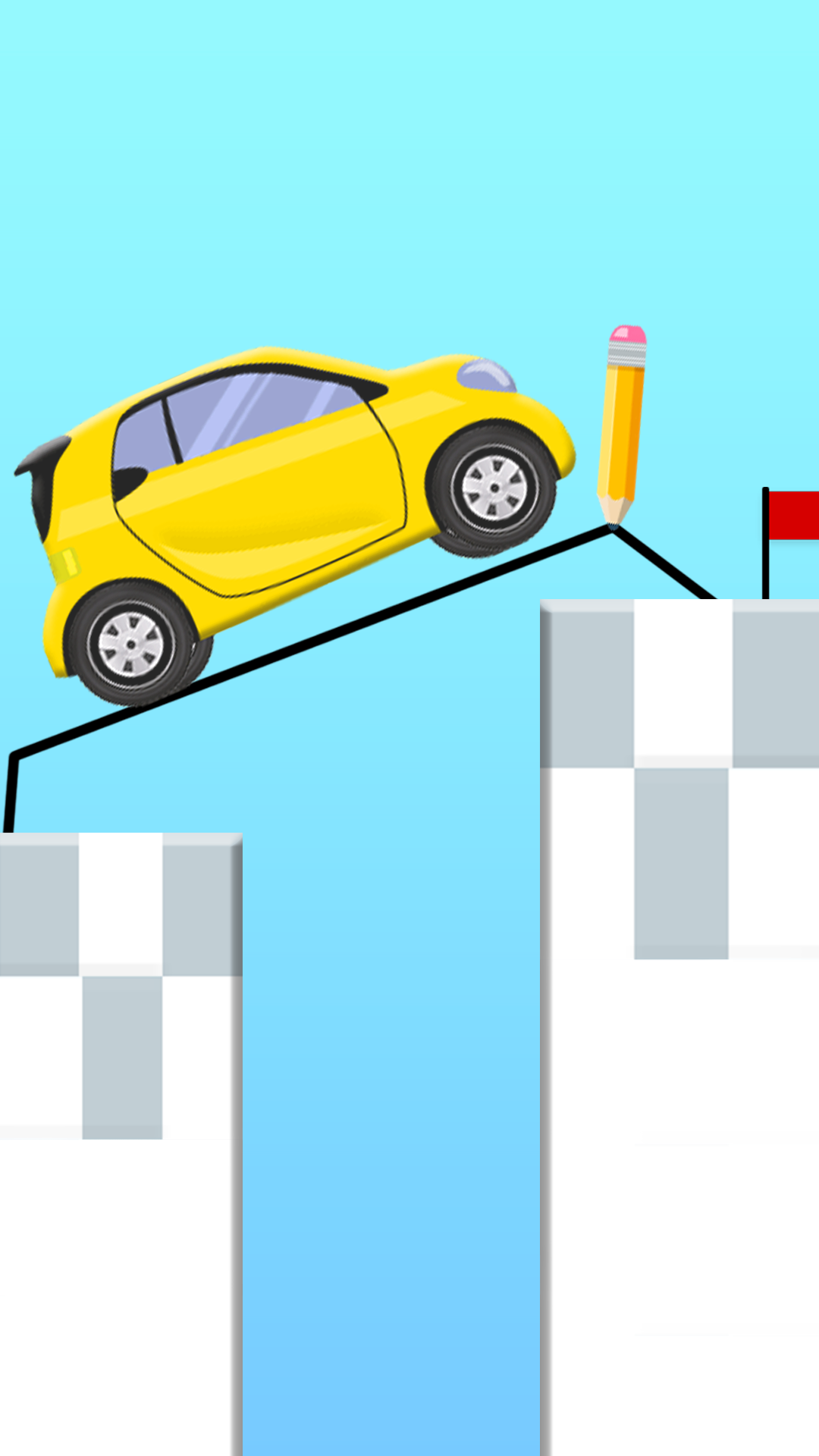 اسکرین شات 4 بازی Draw 2 Bridge: Draw Save Car