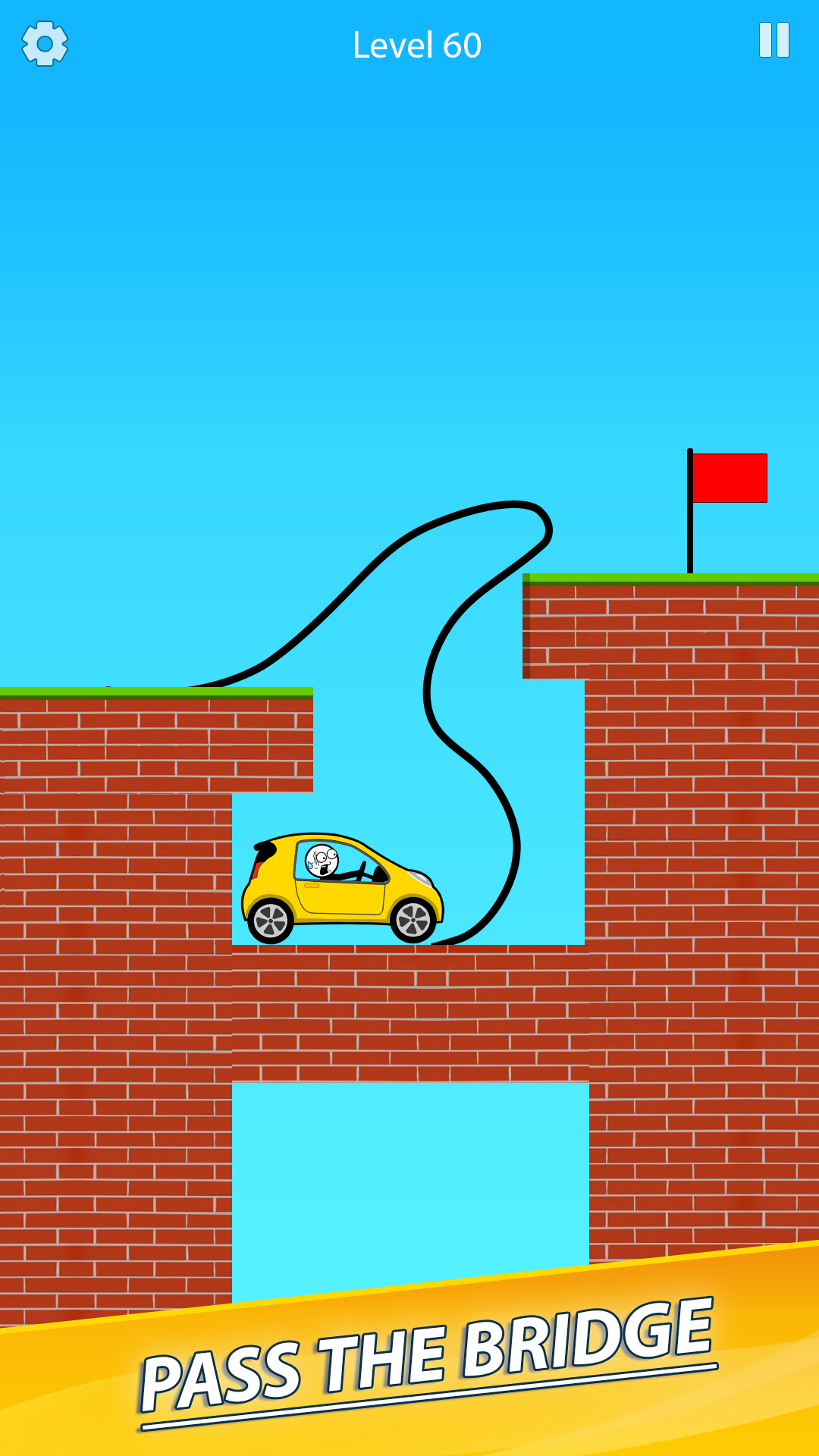 اسکرین شات 4 بازی Draw a Bridge: Puzzle Games