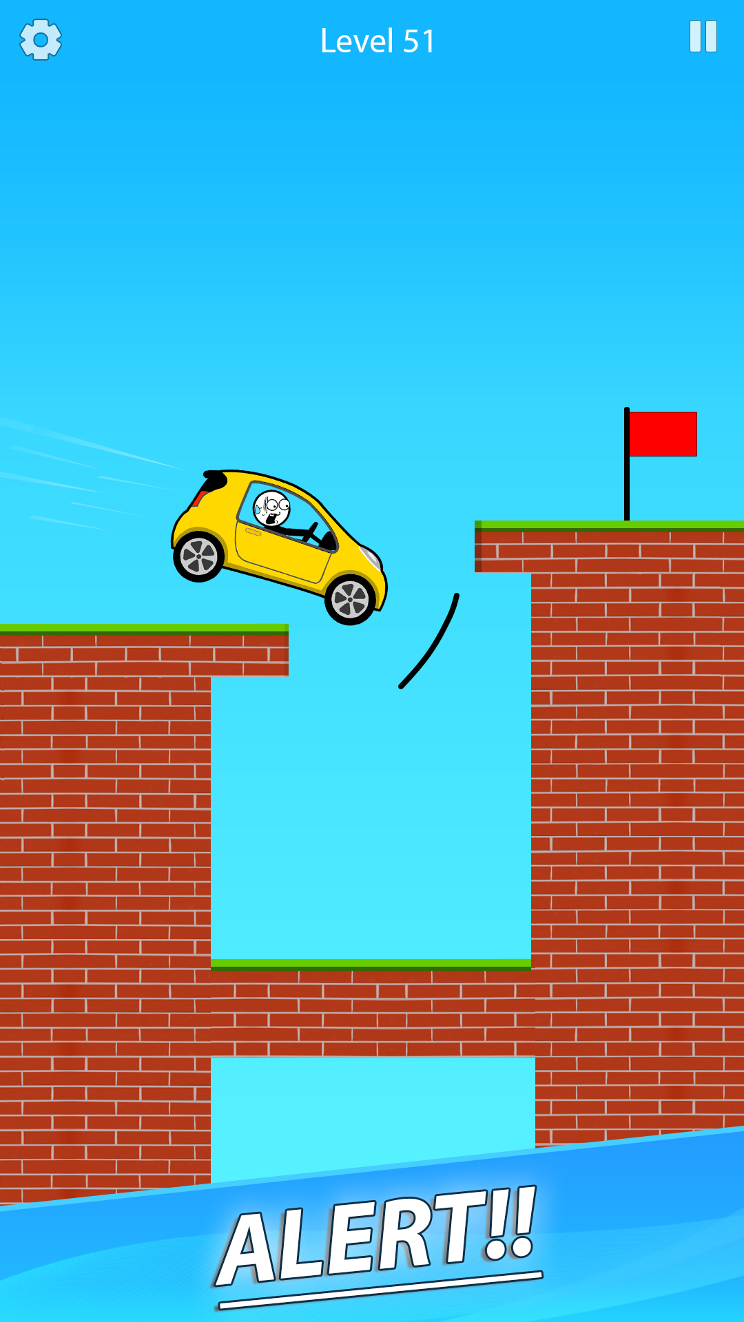 اسکرین شات 3 بازی Draw a Bridge: Puzzle Games