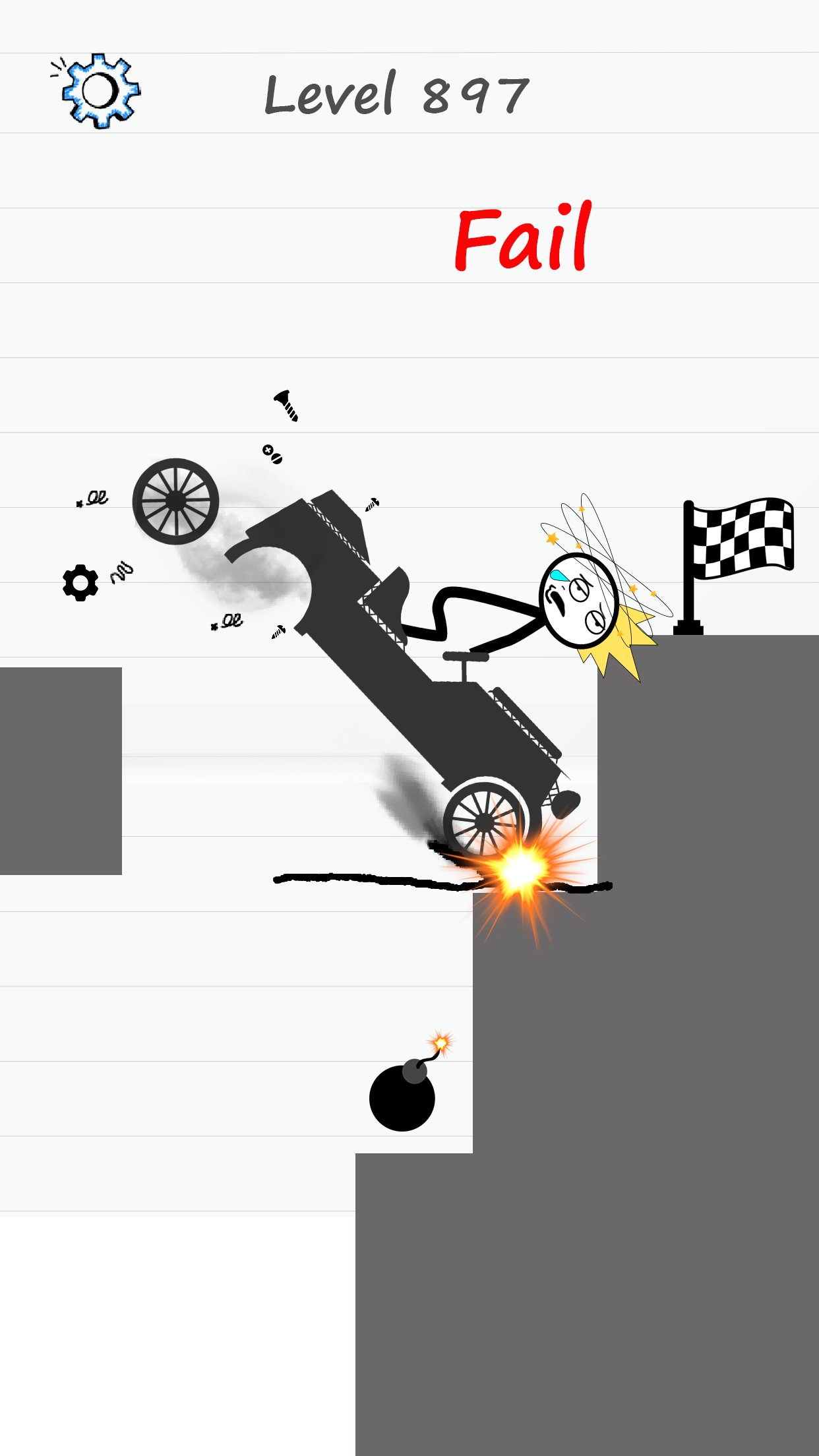 اسکرین شات 7 بازی Draw a Bridge: Puzzle Games