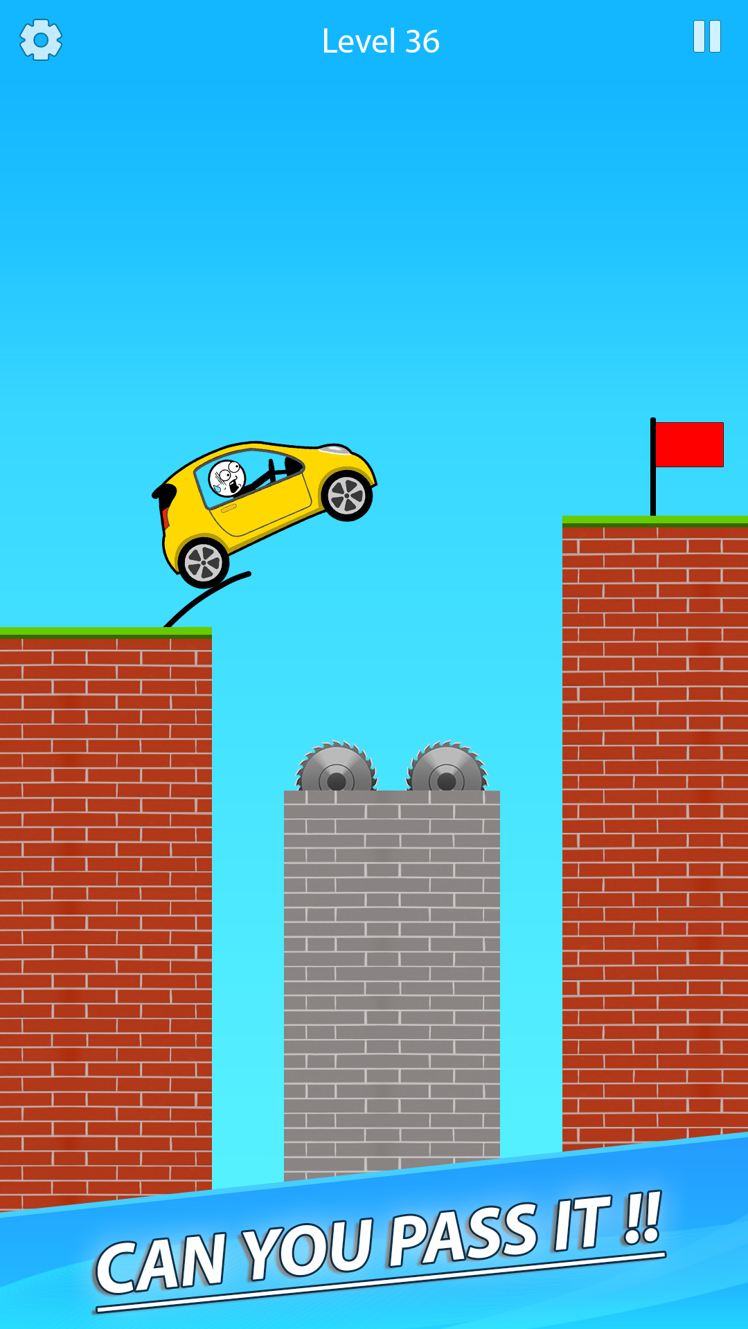 اسکرین شات 2 بازی Draw a Bridge: Puzzle Games