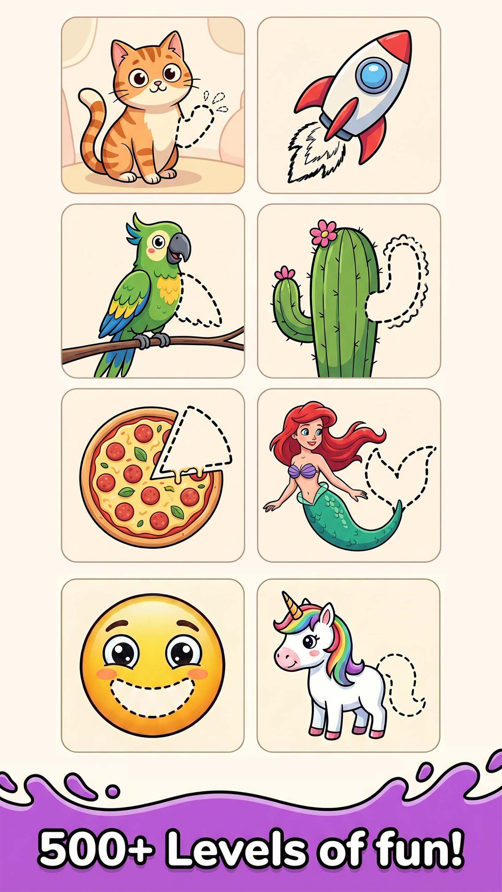 اسکرین شات 3 بازی Complete it・Draw One Part