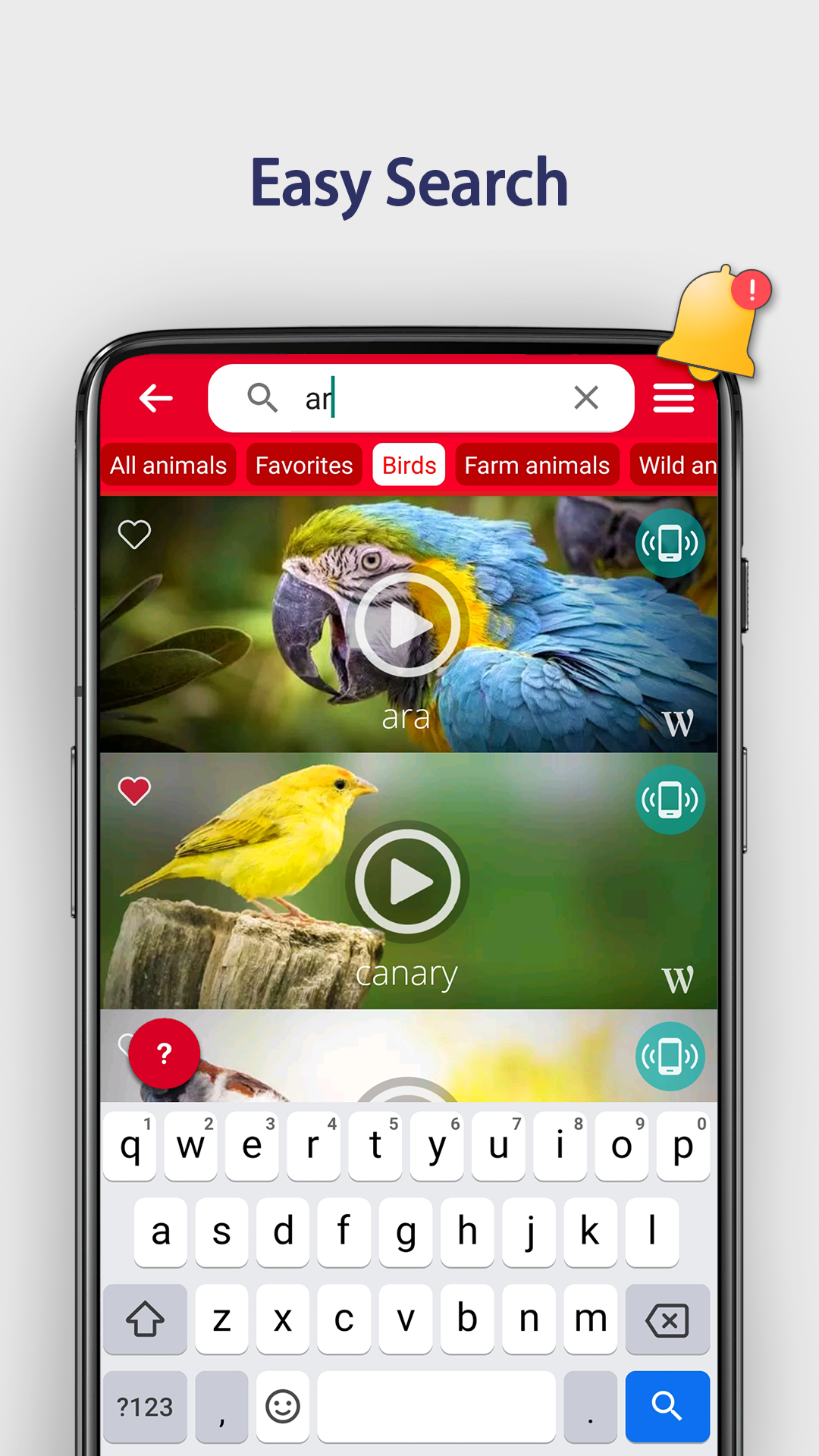 اسکرین شات 7 برنامه Animals Ringtones