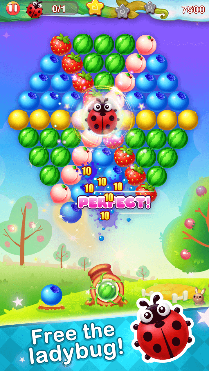 اسکرین شات 4 بازی Fruit Shooter - Bubble Pop