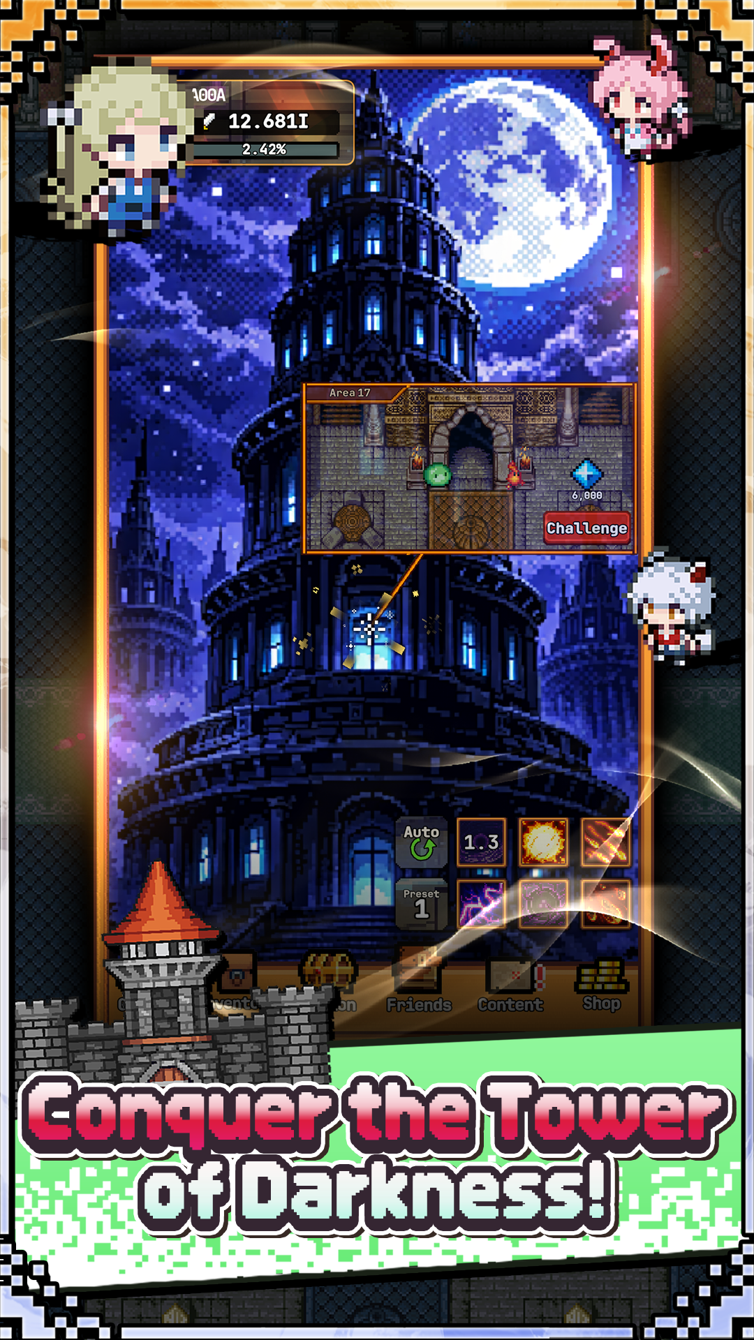 اسکرین شات 5 بازی Legend of Witch : Idle RPG