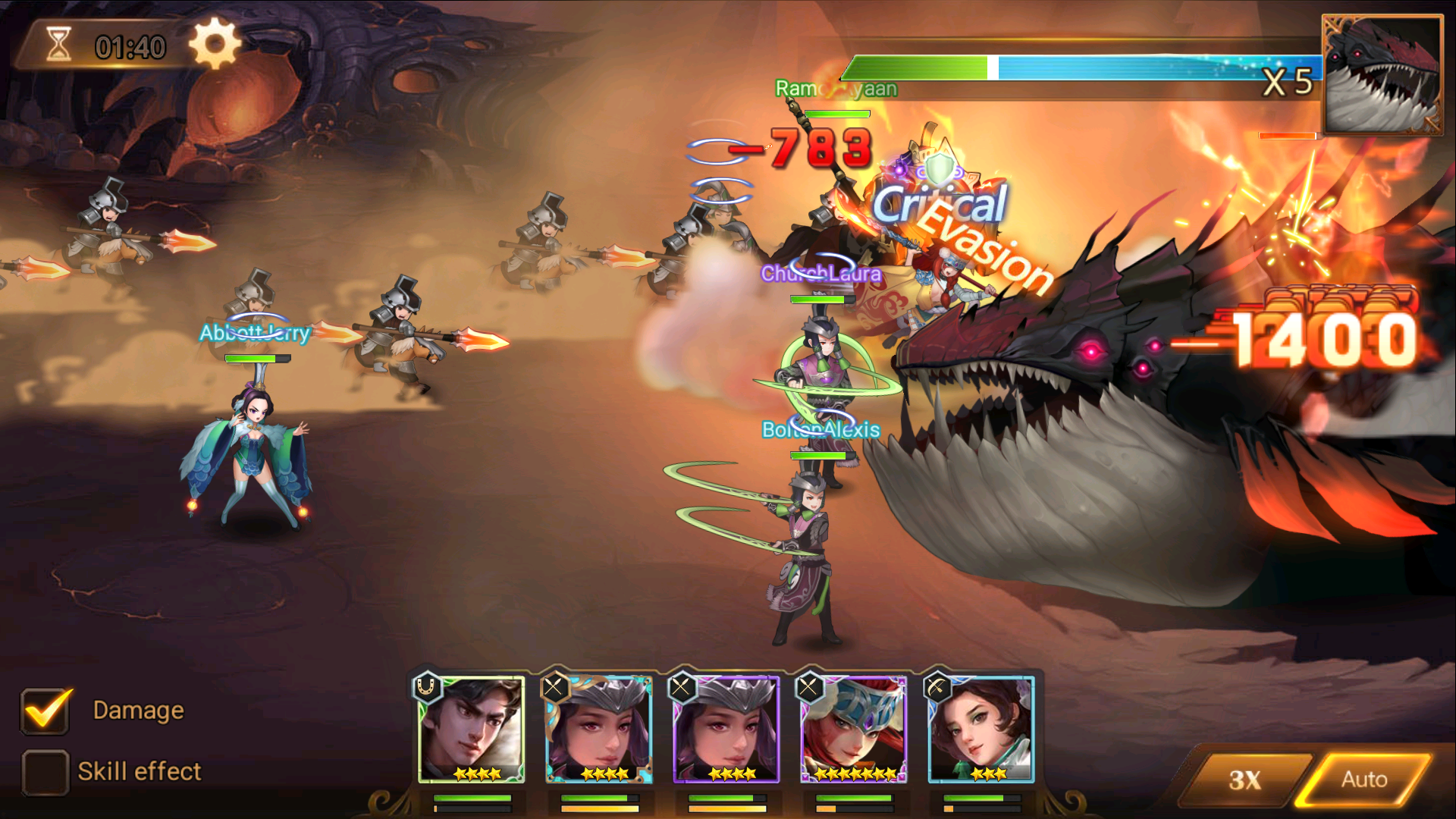 اسکرین شات 8 بازی Rebirth Heroes: Legendary Hero