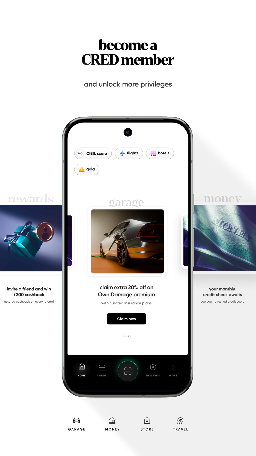 اسکرین شات 7 برنامه CRED: Credit Cards, Bills, UPI