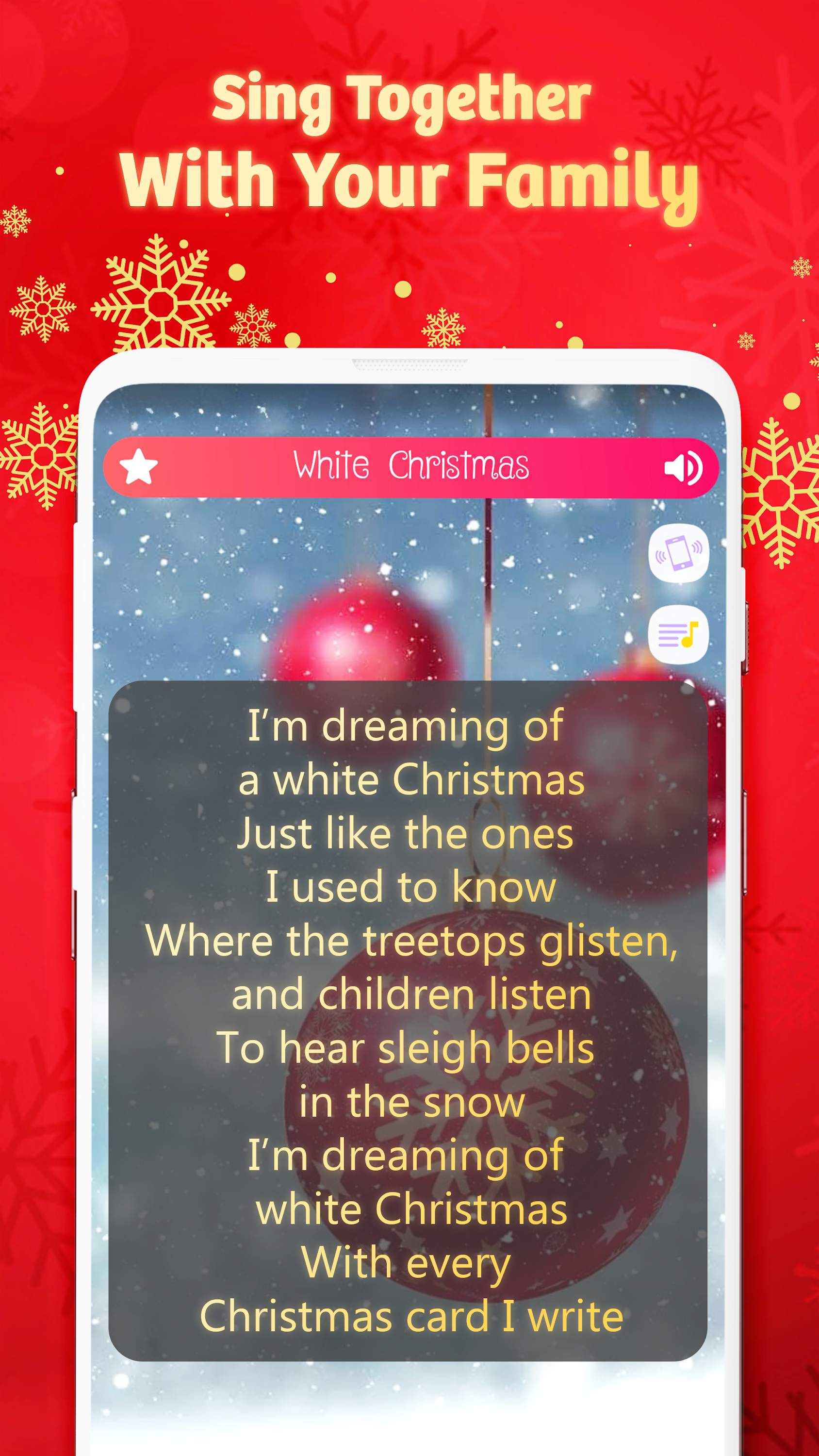 اسکرین شات 2 برنامه Christmas Carols & Songs