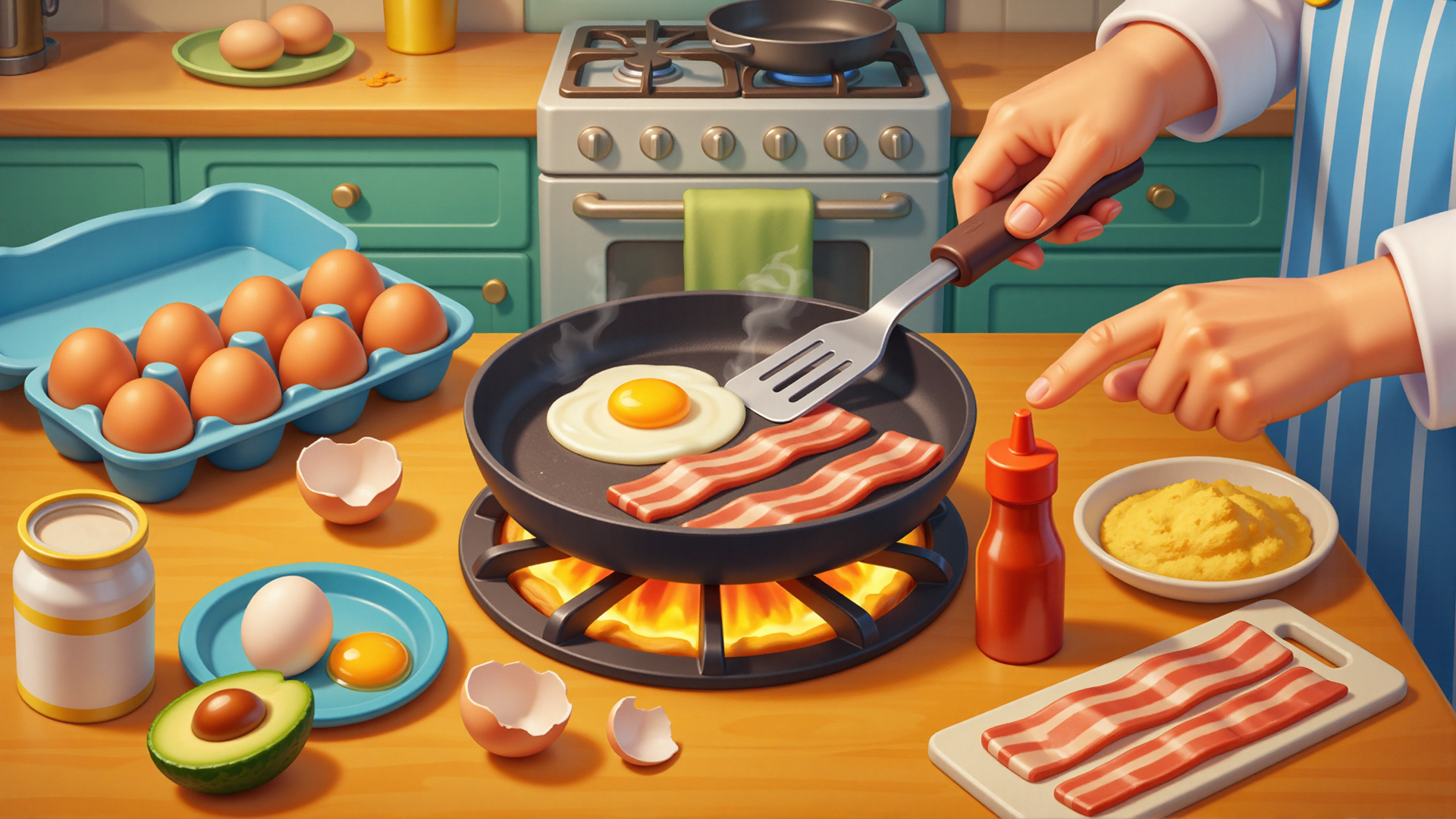 اسکرین شات 2 بازی Cooking Center-Restaurant Game