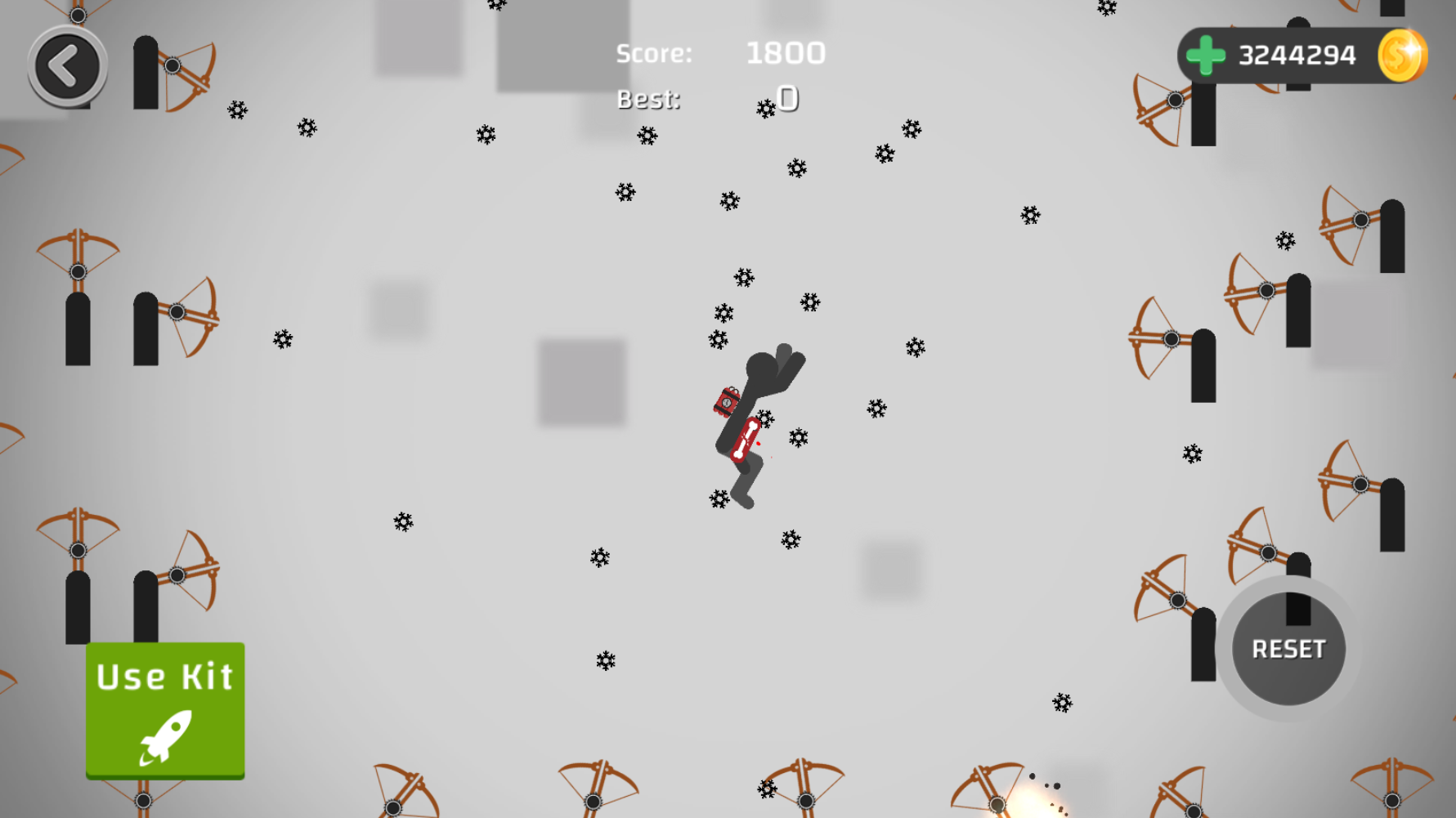 اسکرین شات 3 بازی Stickman Ragdoll Simulator