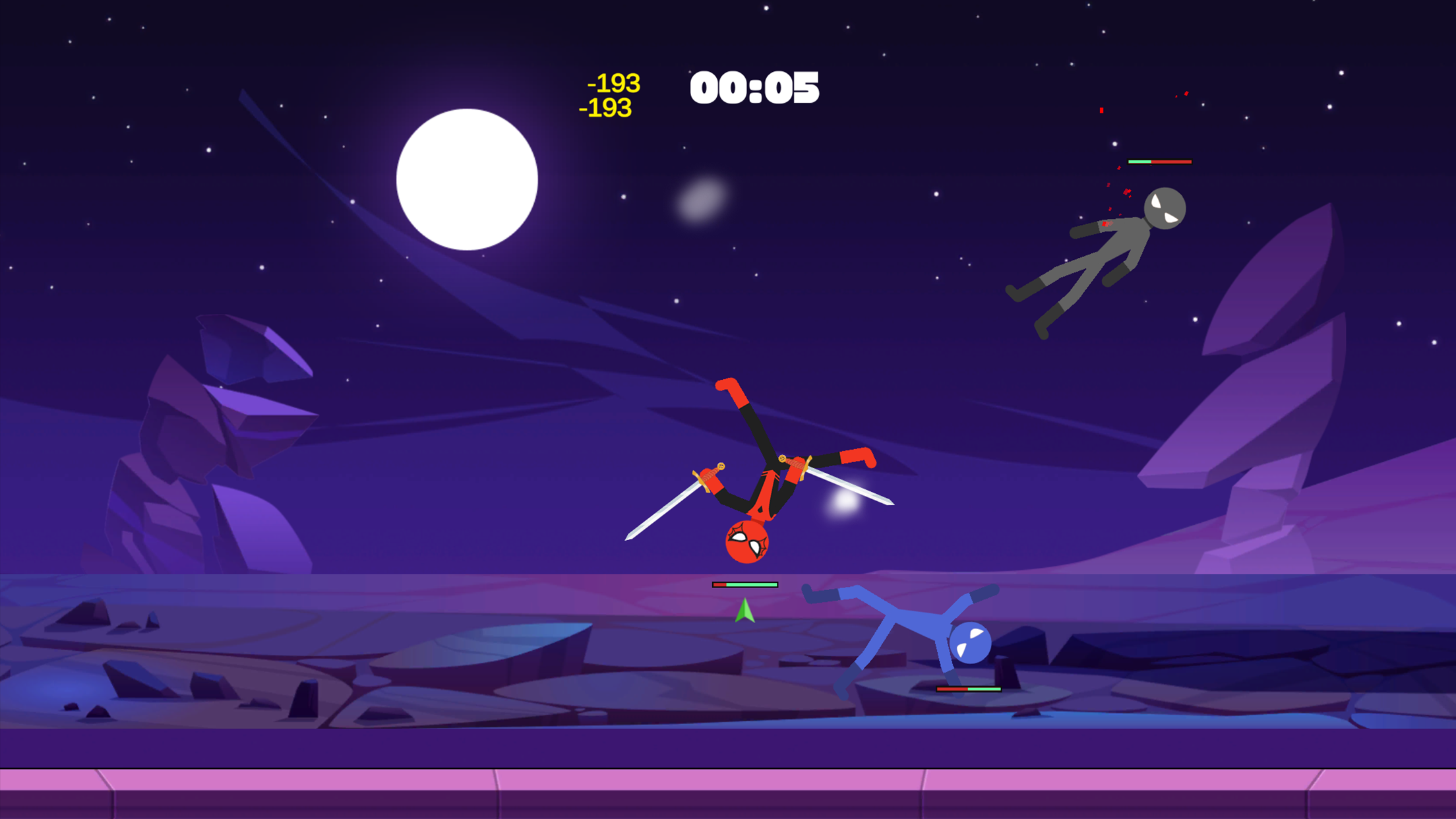 اسکرین شات 4 بازی Stick Warrior Fight