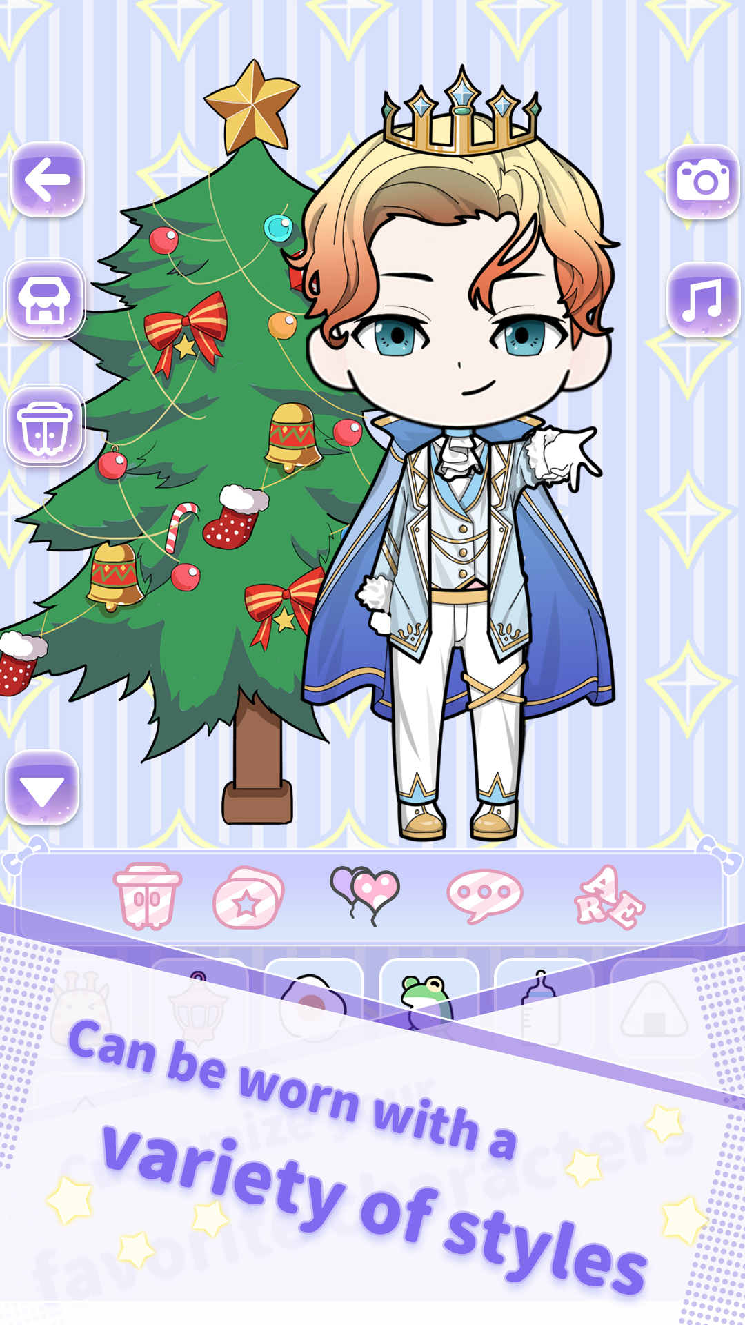 اسکرین شات 3 بازی Vlinder Boy: Dress up games