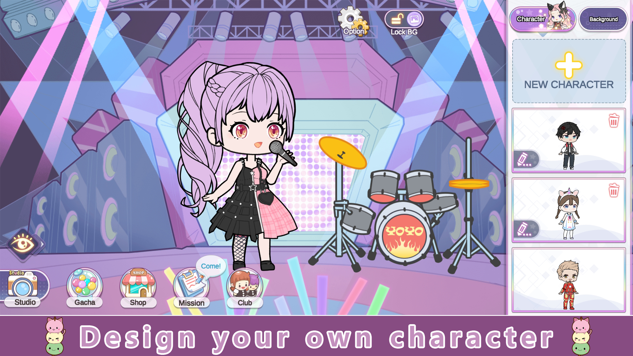 اسکرین شات 7 بازی YOYO Doll: Gacha Dress Up Game