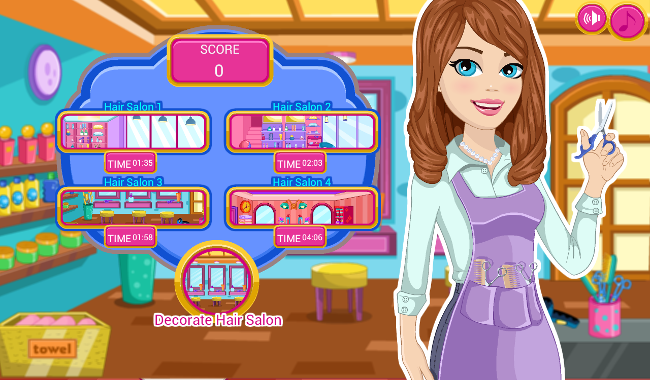 اسکرین شات 7 بازی Clean Up Hair Salon