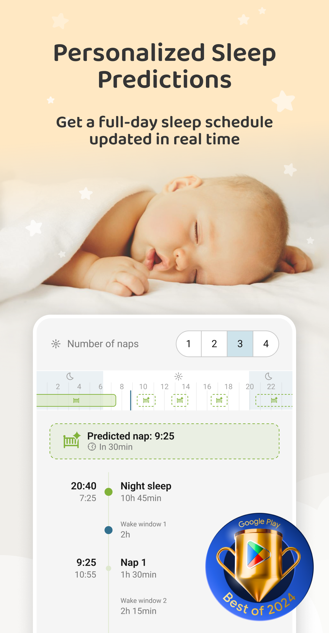 اسکرین شات 1 برنامه Baby Daybook - Newborn Tracker