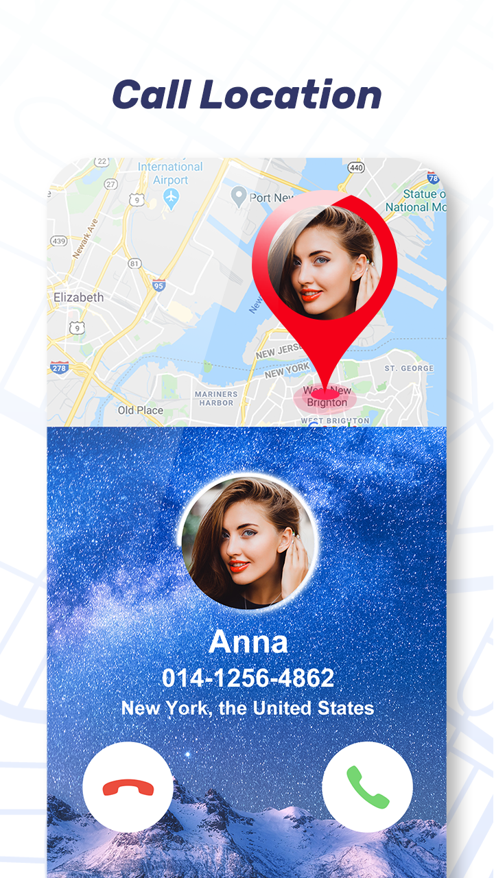 اسکرین شات 2 برنامه Live Mobile Number Locator App
