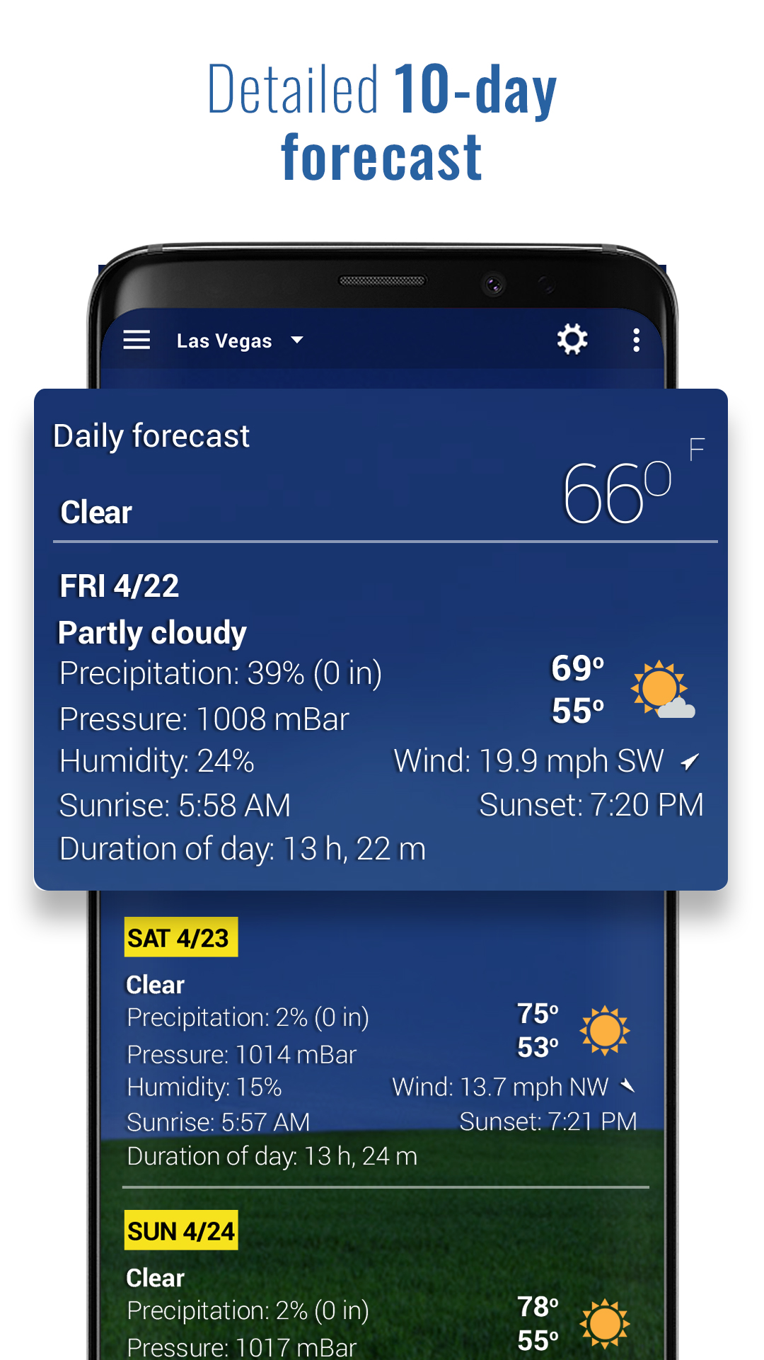 اسکرین شات 6 برنامه Sense V2 Flip Clock & Weather