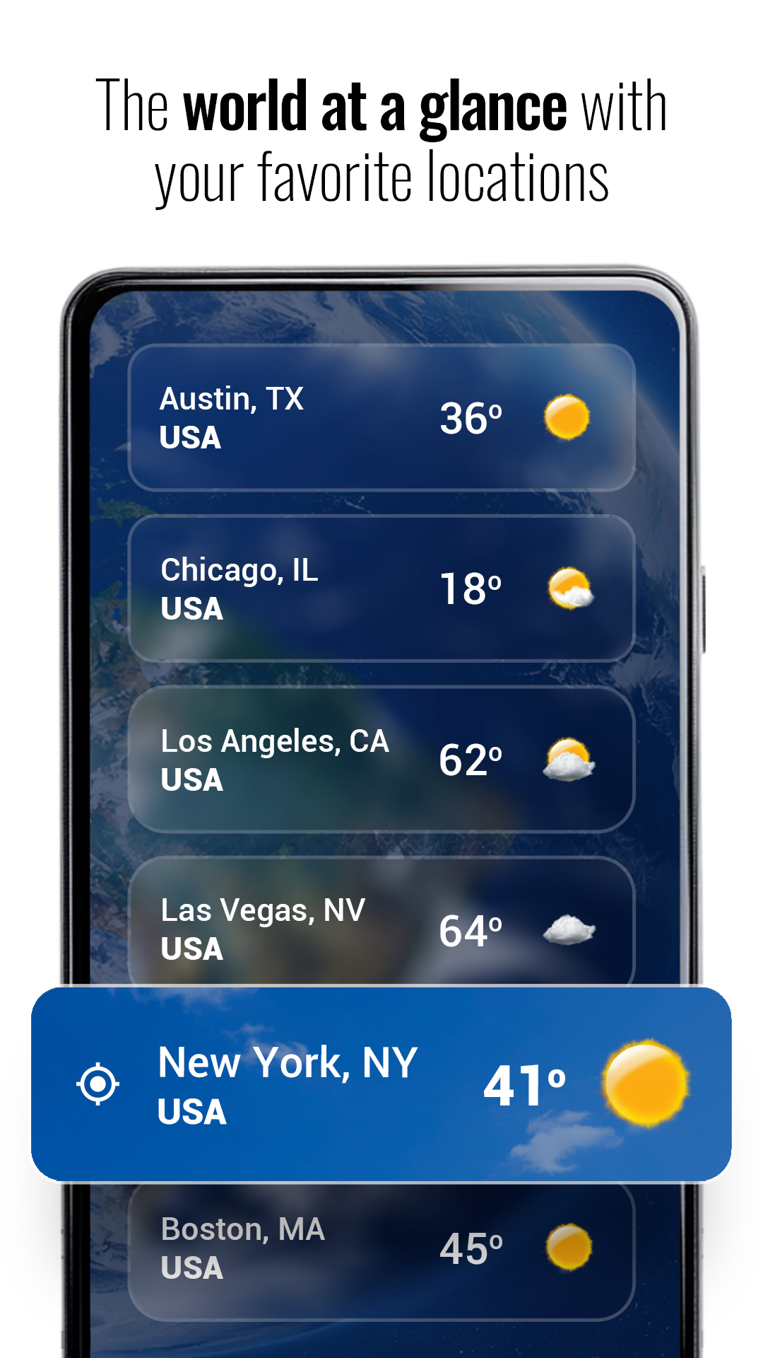 اسکرین شات 7 برنامه Your Weather App, Better