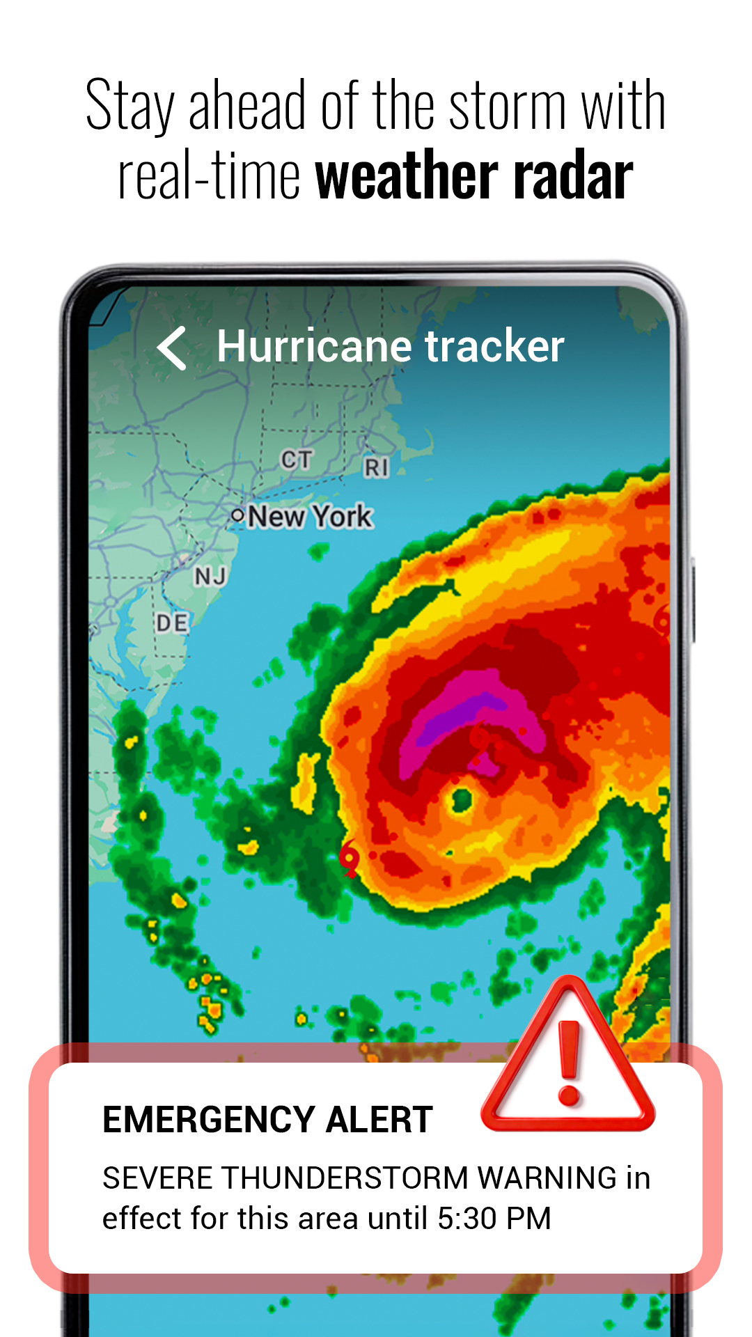اسکرین شات 2 برنامه Your Weather App, Better