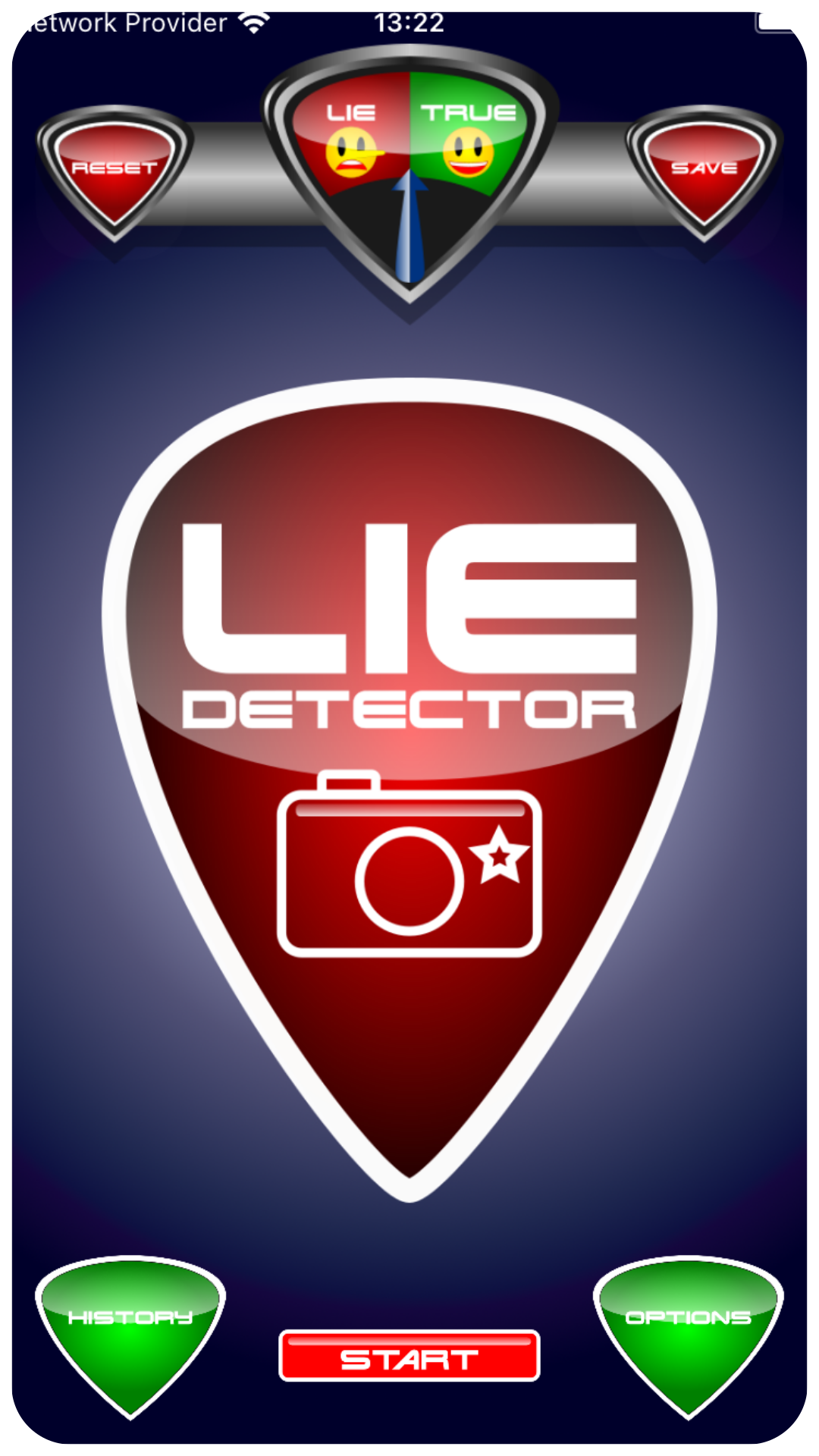 اسکرین شات 3 برنامه Lie Detector Test for Face
