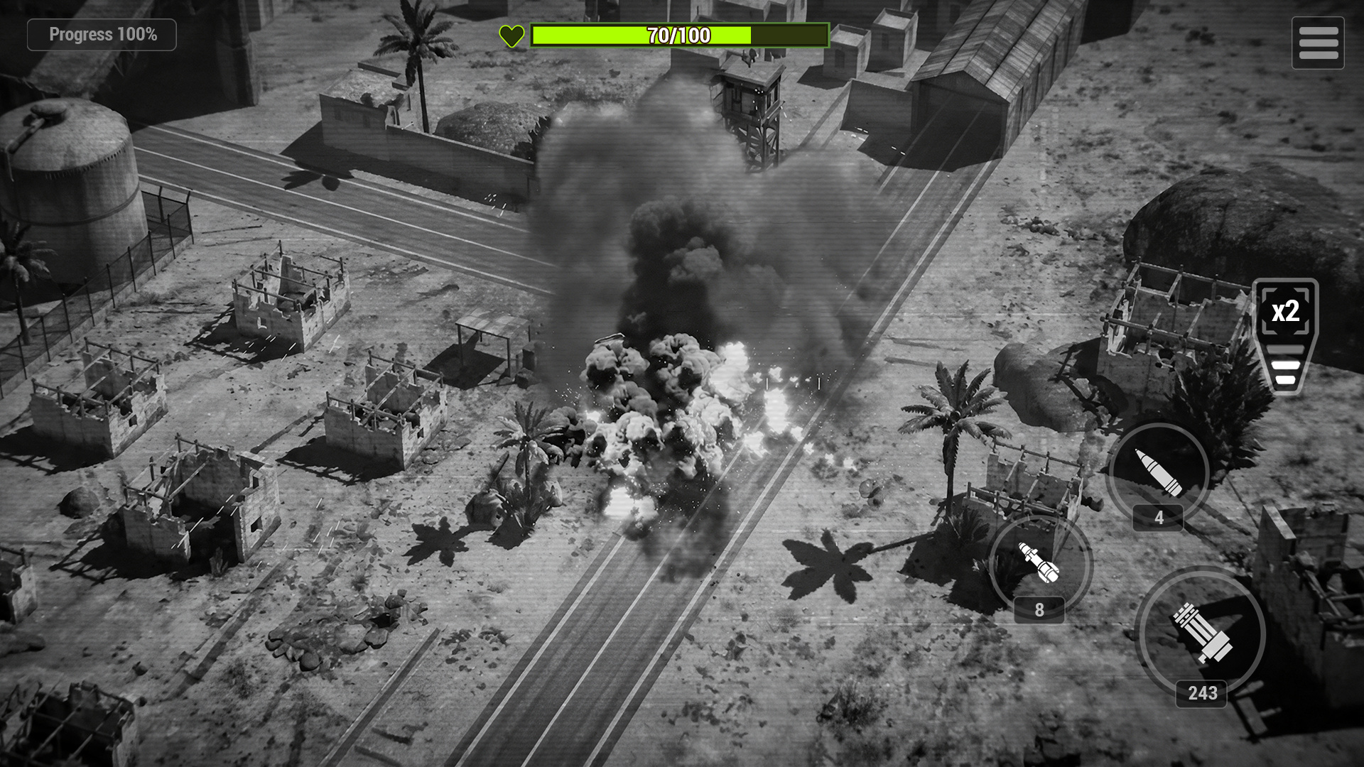 اسکرین شات 2 بازی Drone Strike: Gunship War