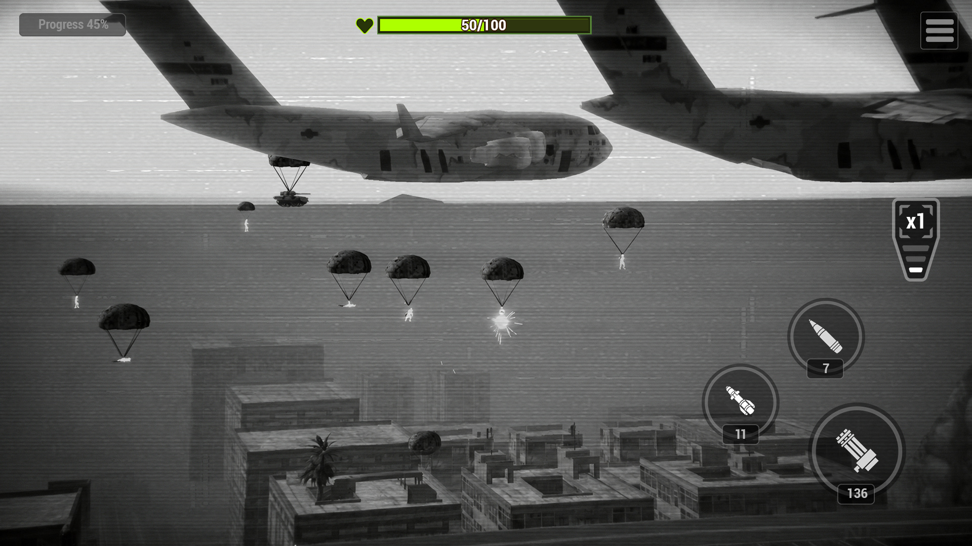 اسکرین شات 1 بازی Drone Strike: Gunship War