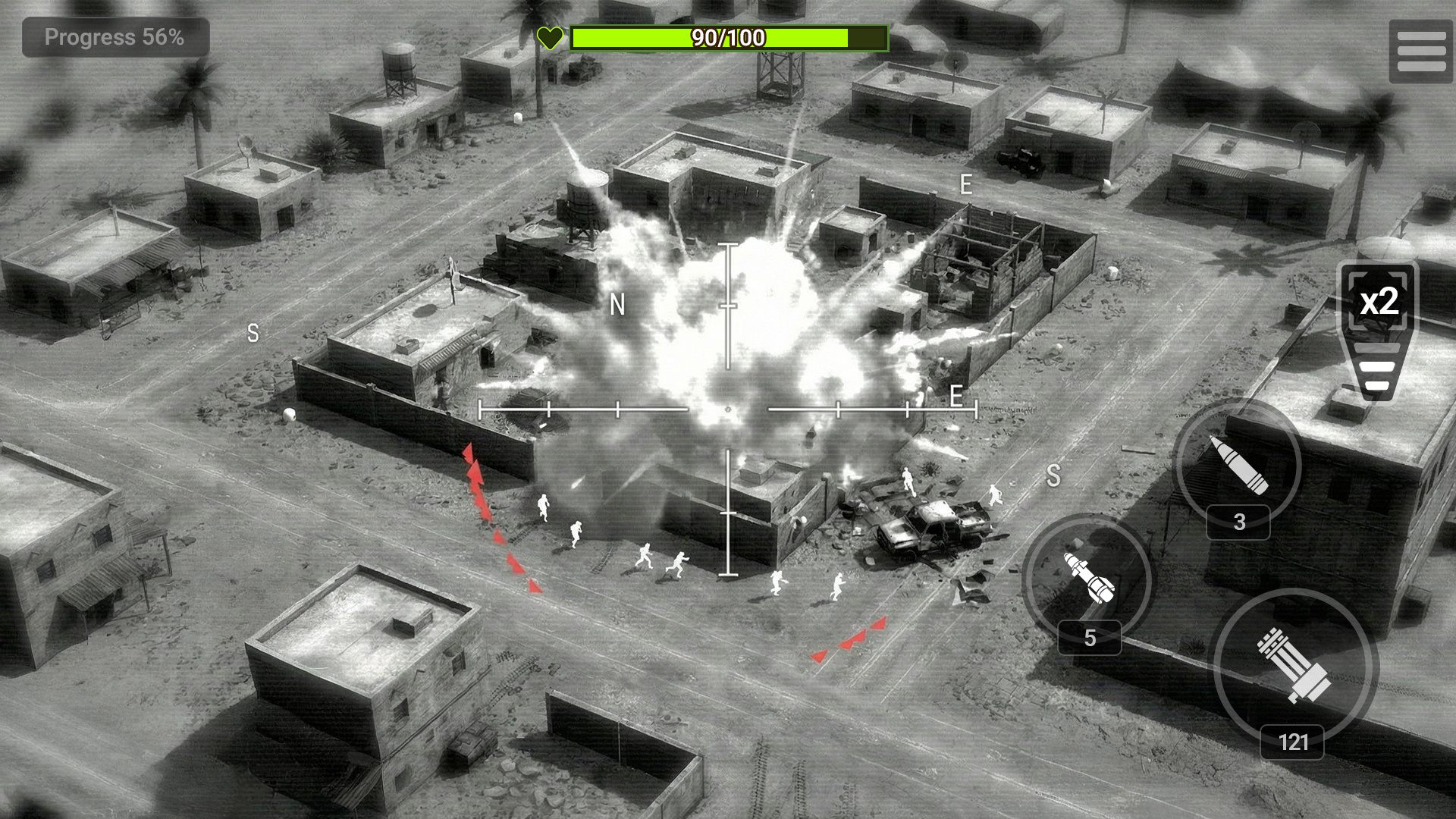 اسکرین شات 5 بازی Drone Strike: Gunship War