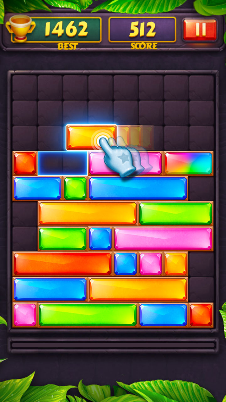 اسکرین شات 1 بازی Dropdom - Jewel Blast