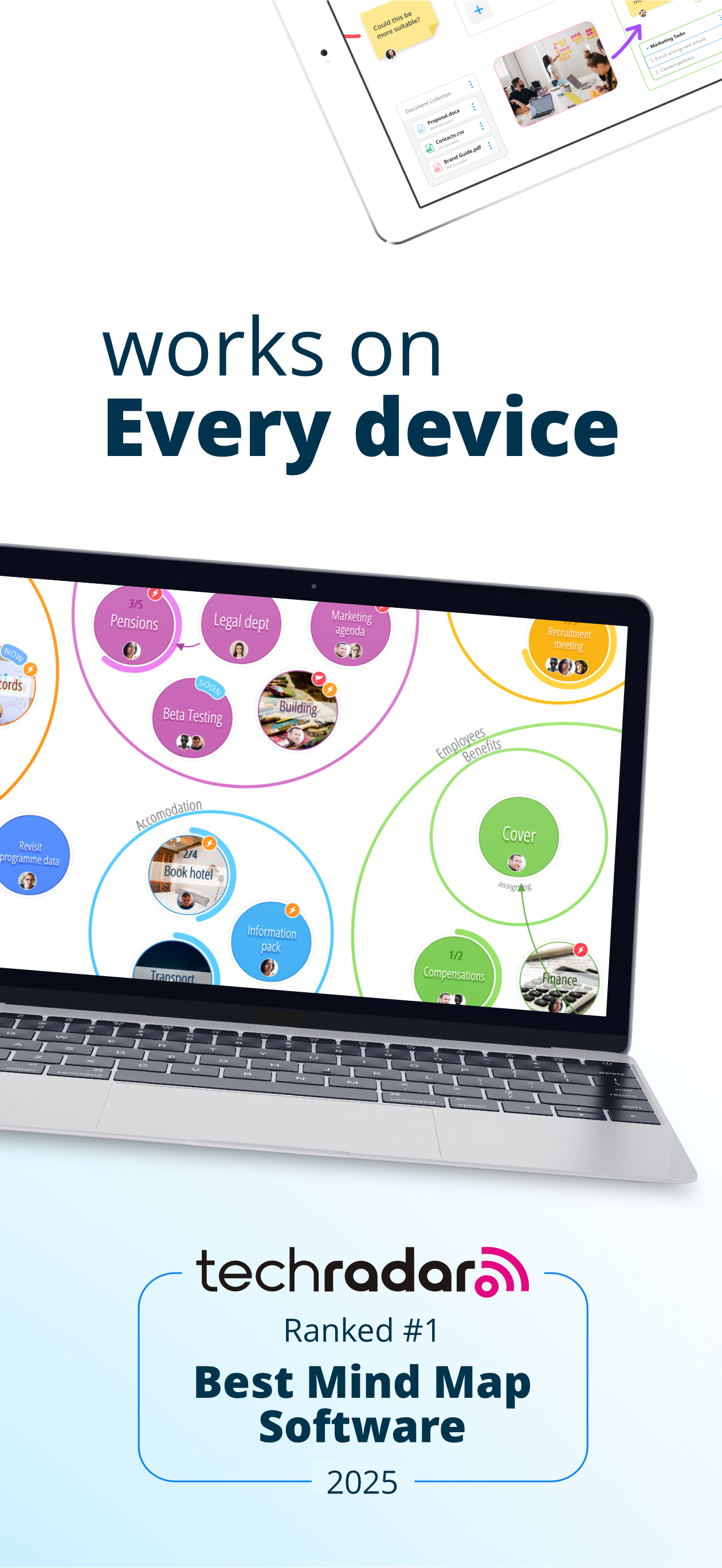 اسکرین شات 2 برنامه AYOA - Mind Mapping