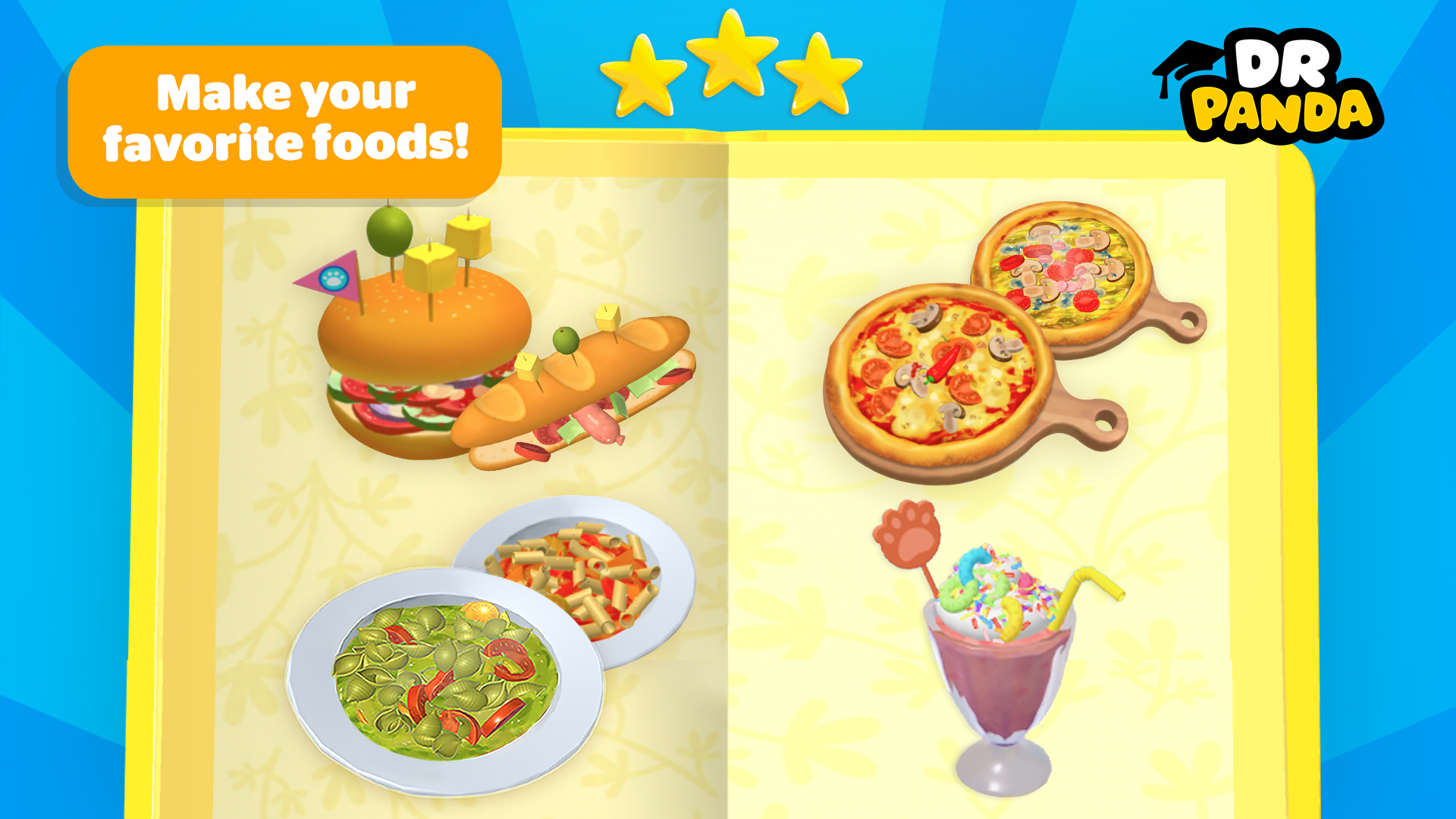 اسکرین شات 3 بازی Dr. Panda Restaurant 3
