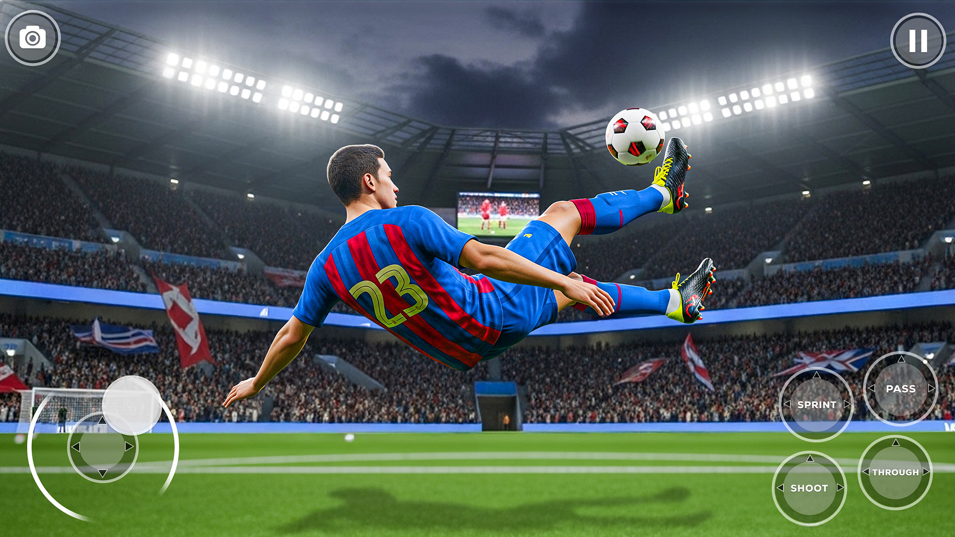 اسکرین شات 1 بازی Football 2026 Soccer Match
