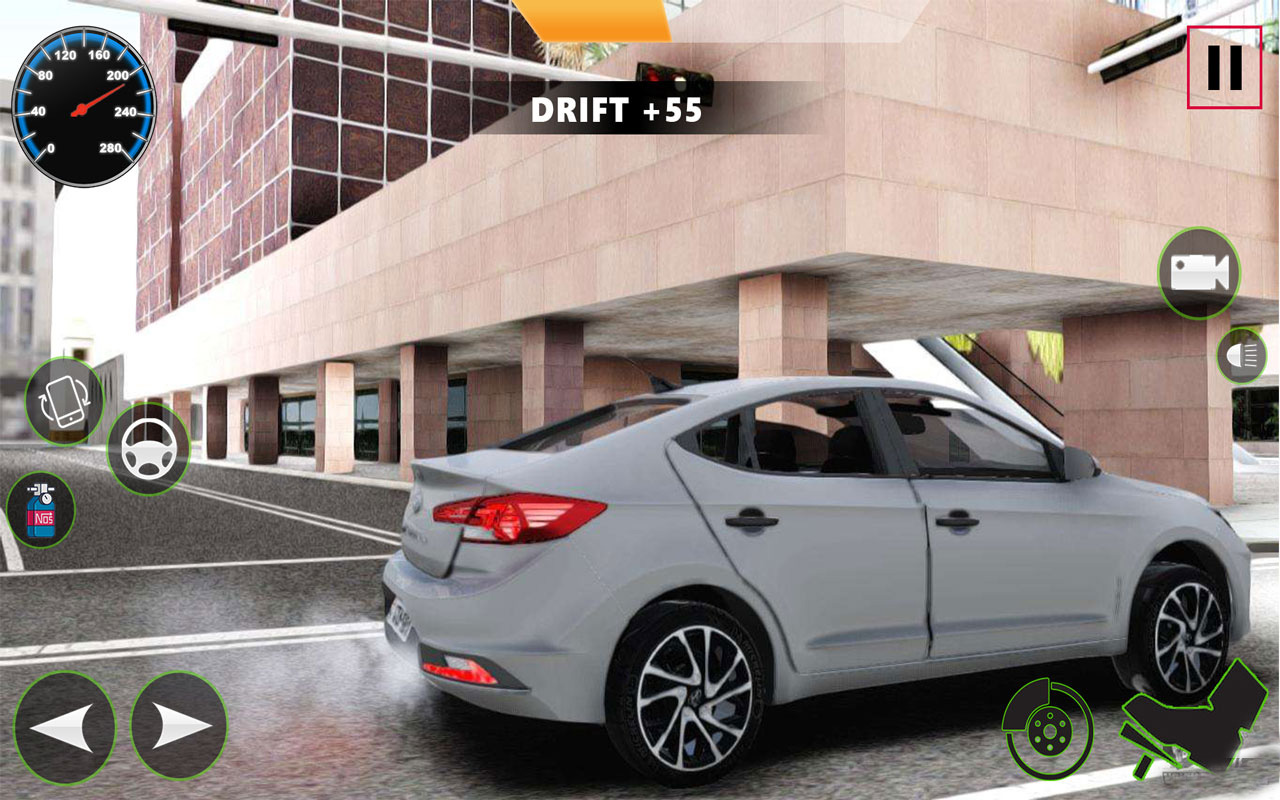 اسکرین شات 3 بازی Elantra Car driving Simulator