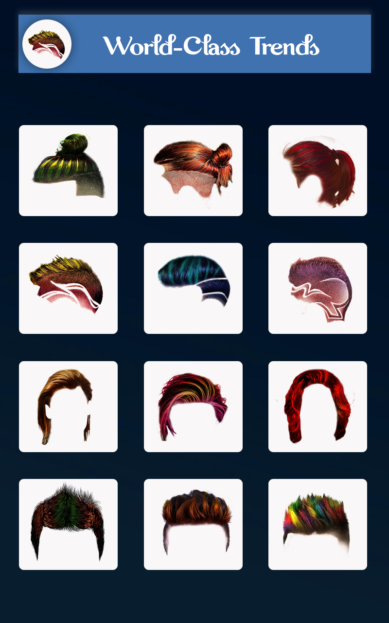 اسکرین شات 4 برنامه Hairy - Men Hairstyles beard &