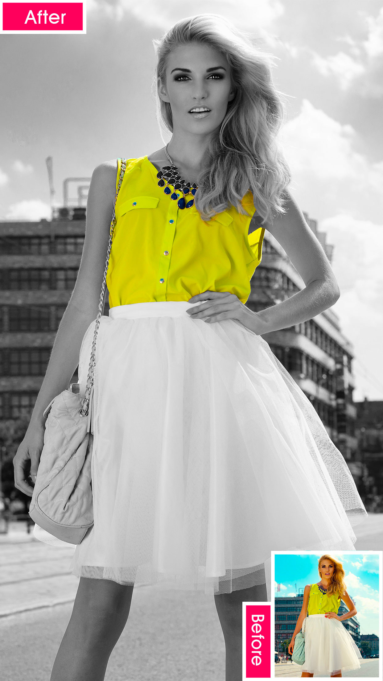 اسکرین شات 6 برنامه Photo Pop - Color Splash Effec