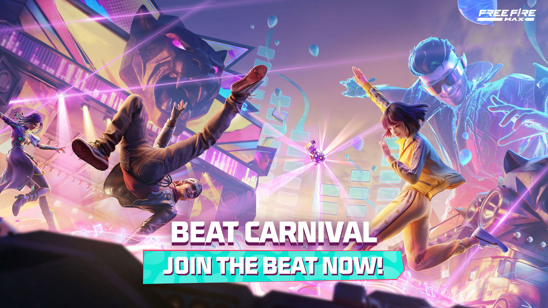 اسکرین شات 1 بازی Free Fire MAX: Beat Carnival