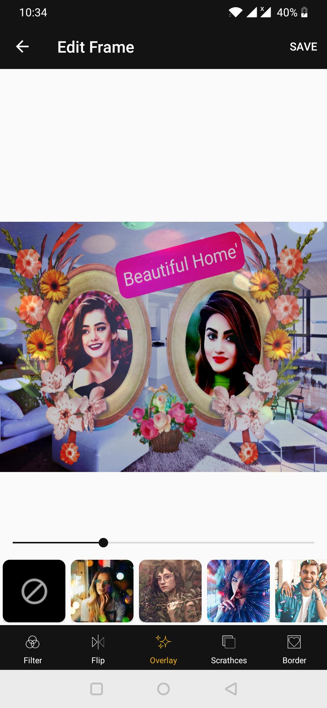 اسکرین شات 7 برنامه Interior Dual Photo Frames