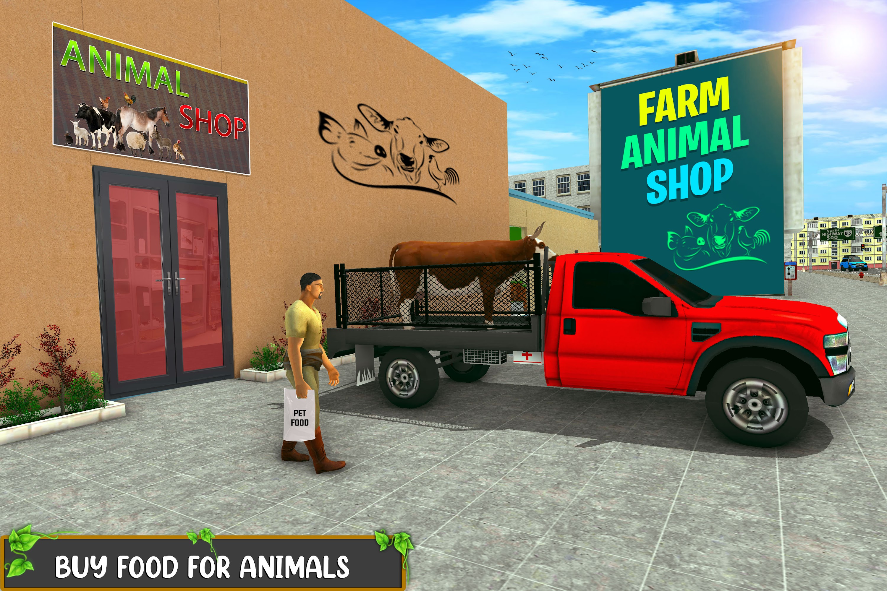 اسکرین شات 4 برنامه Animal Farm Simulator Farming