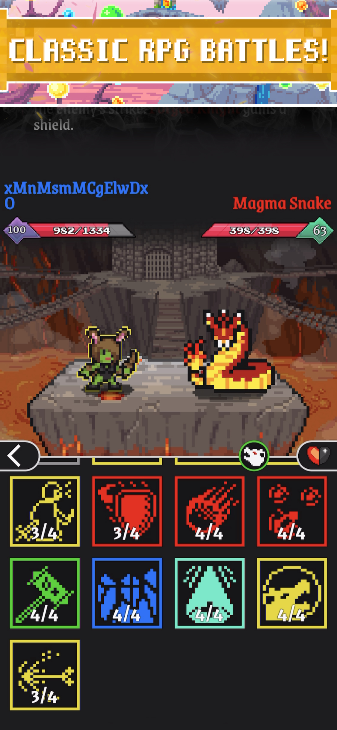 اسکرین شات 1 بازی Pixel Quest RPG